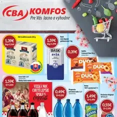 CBA Komfos leták - náhľad letáku platný od 01.04.2026