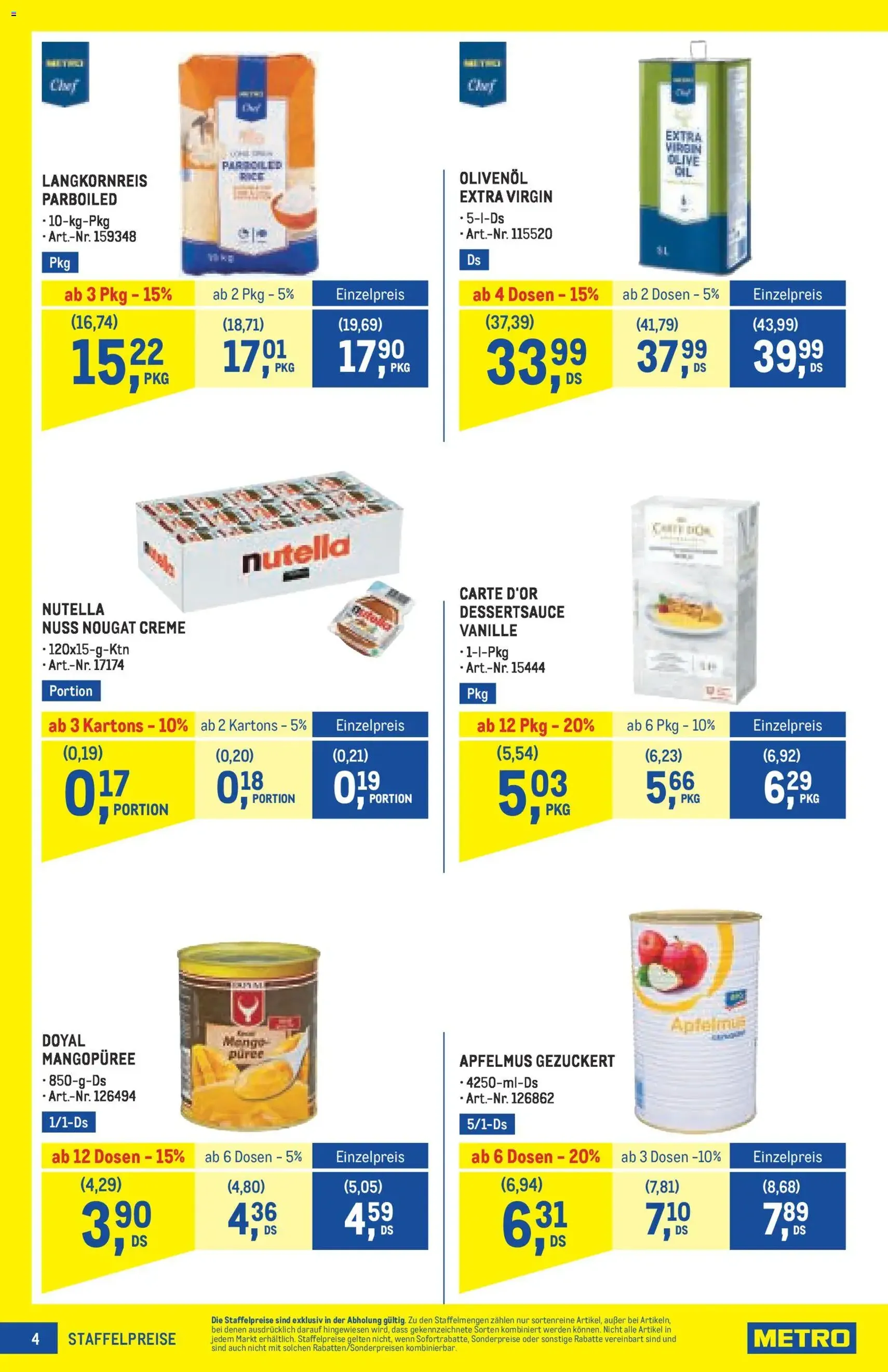 Metro angebote Profi - Gültiger Prospekt ab 11.12.2025, Seite 4 von insgesamt 72