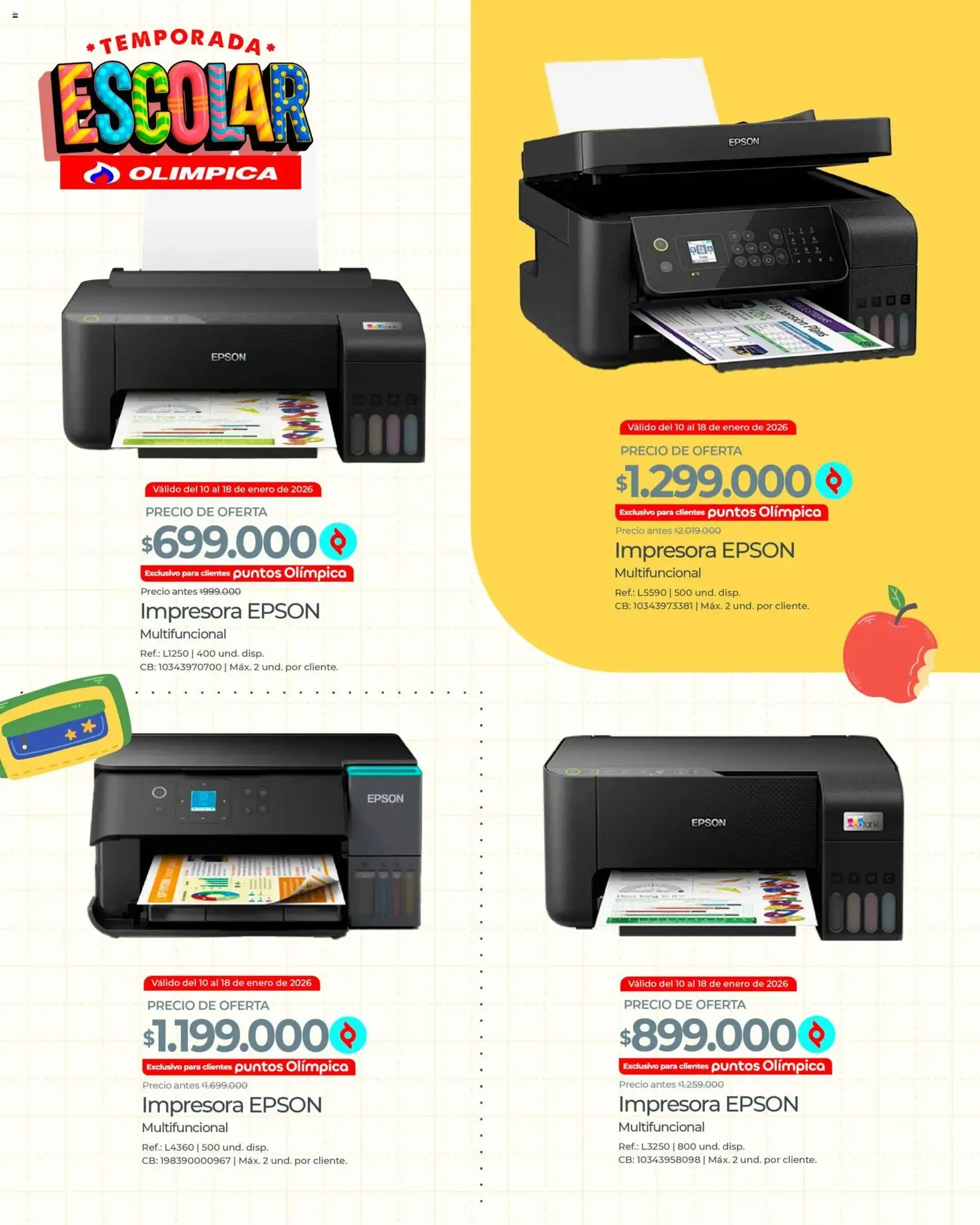 Olímpica - Temporada escolar - folleto válido desde 10/01/2026 página 18 de 37