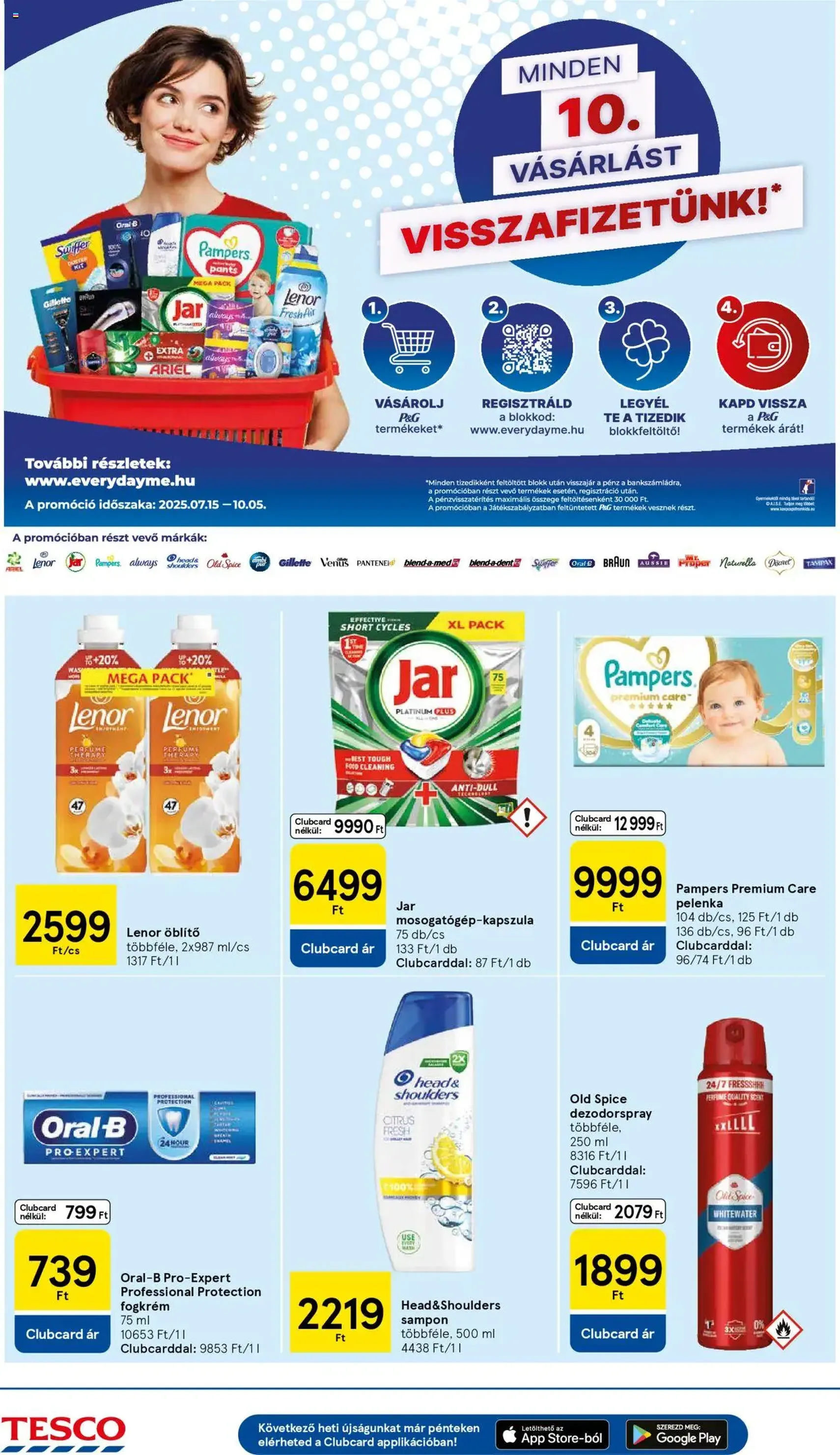 Tesco Hipermarket - Akciós újság - 2025.09.11. érvényes szórólap 28 oldal 32 oldalból Tesco Hipermarket - Akciós újság - 2025.09.11. érvényes szórólap 28 oldal 32 oldalból