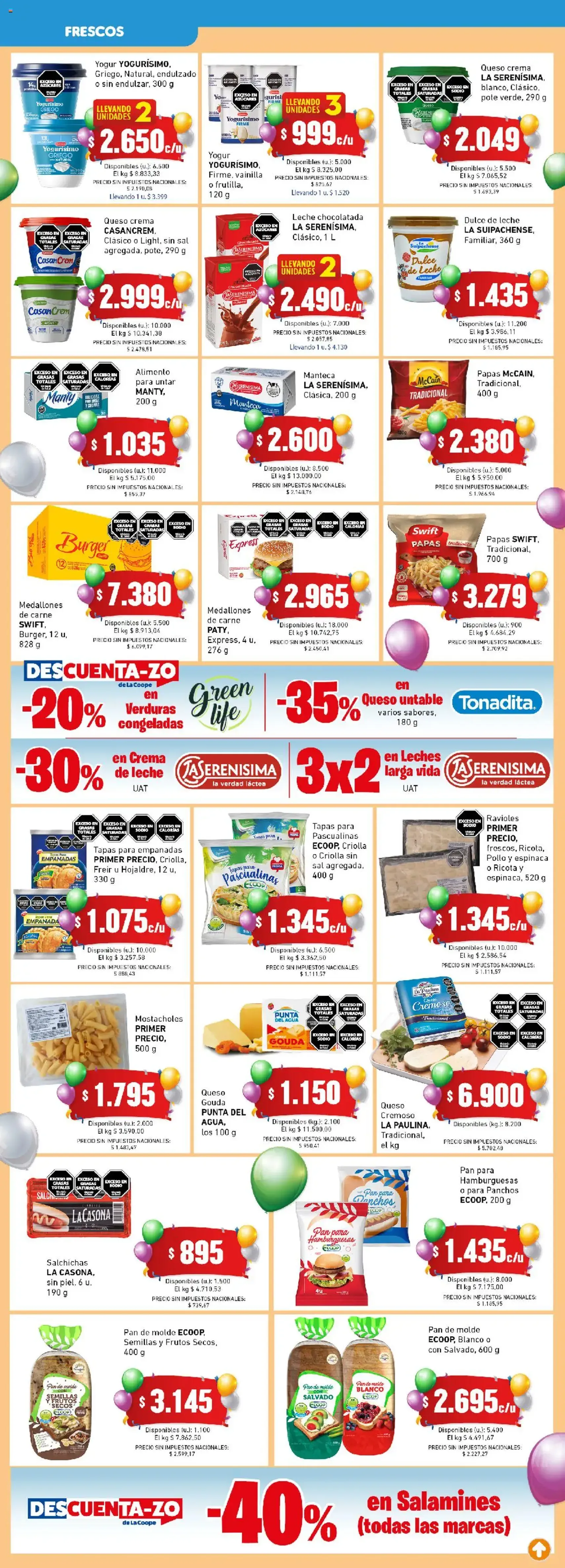 Cooperativa Obrera catálogo - folleto válido desde 09/10/2025 página 4 de 7 Cooperativa Obrera catálogo - folleto válido desde 09/10/2025 página 4 de 7