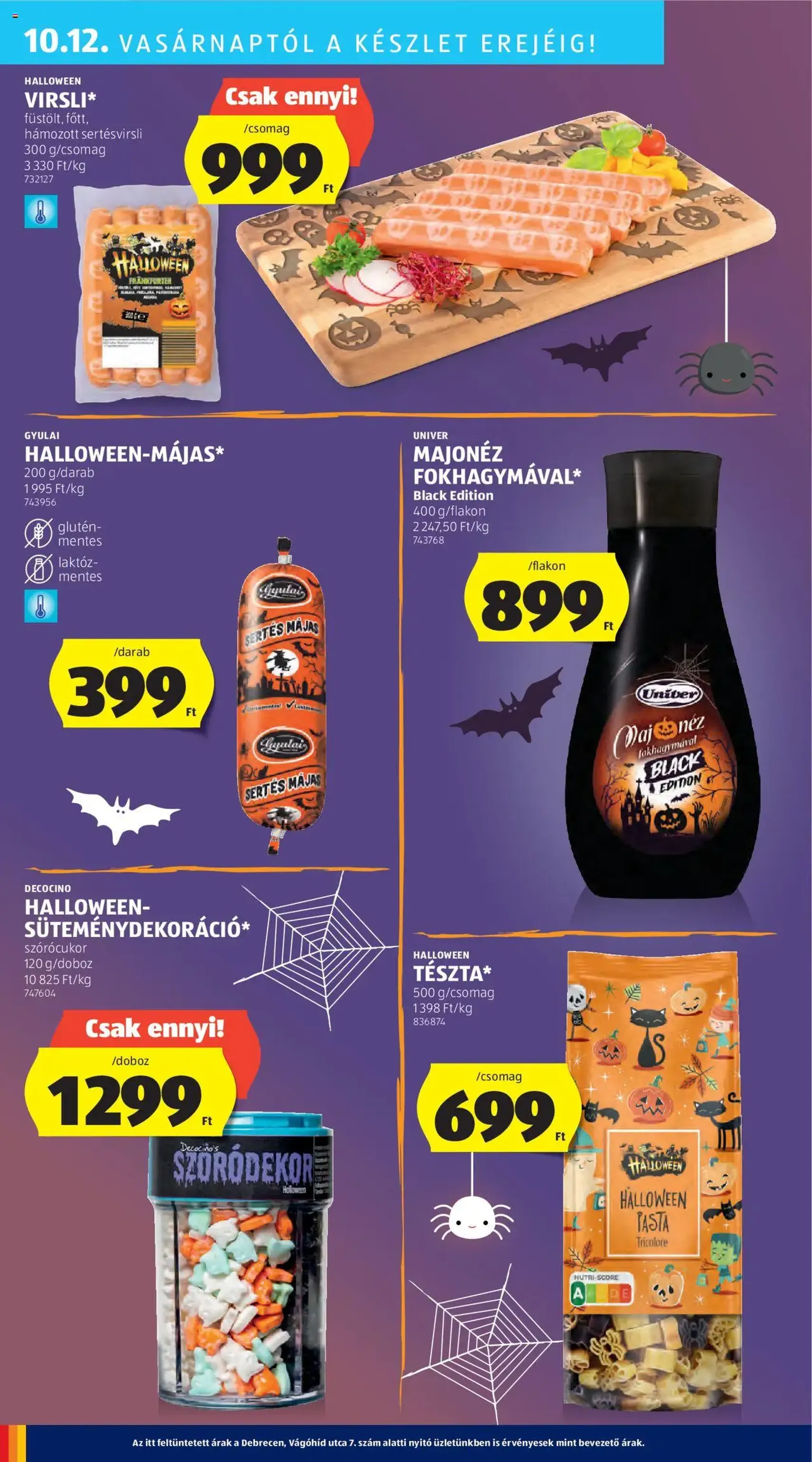 Aldi Akciós újság - 2025.10.09. érvényes szórólap 34 oldal 48 oldalból Aldi Akciós újság - 2025.10.09. érvényes szórólap 34 oldal 48 oldalból