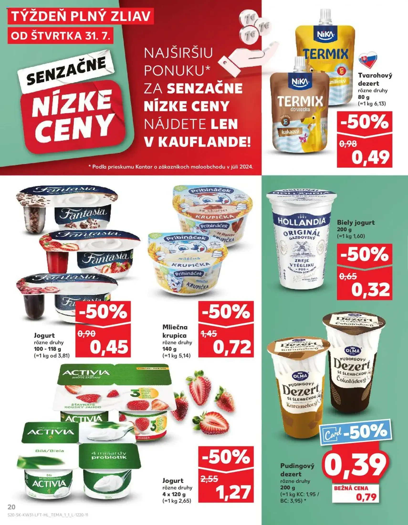 Kaufland Bratislava-Dúbravka - platný leták od 31.07.2025 strana 20 z 76