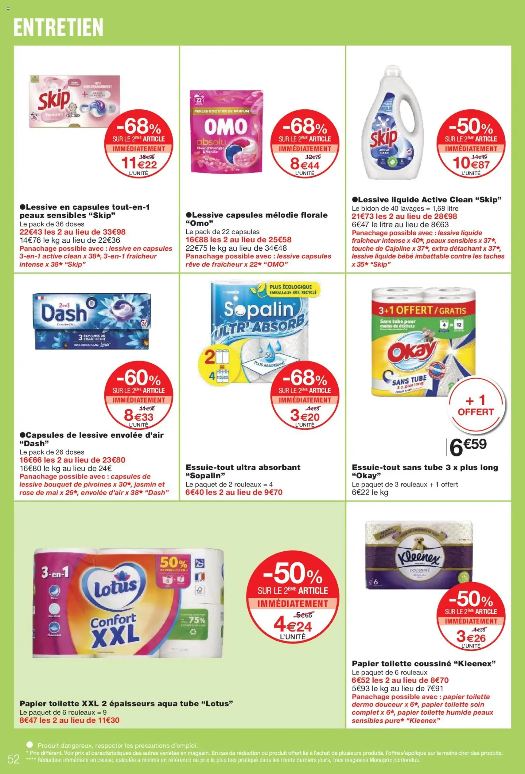 Monoprix catalogue - brochure valable à partir du 18/11/2025, page 52 sur 67