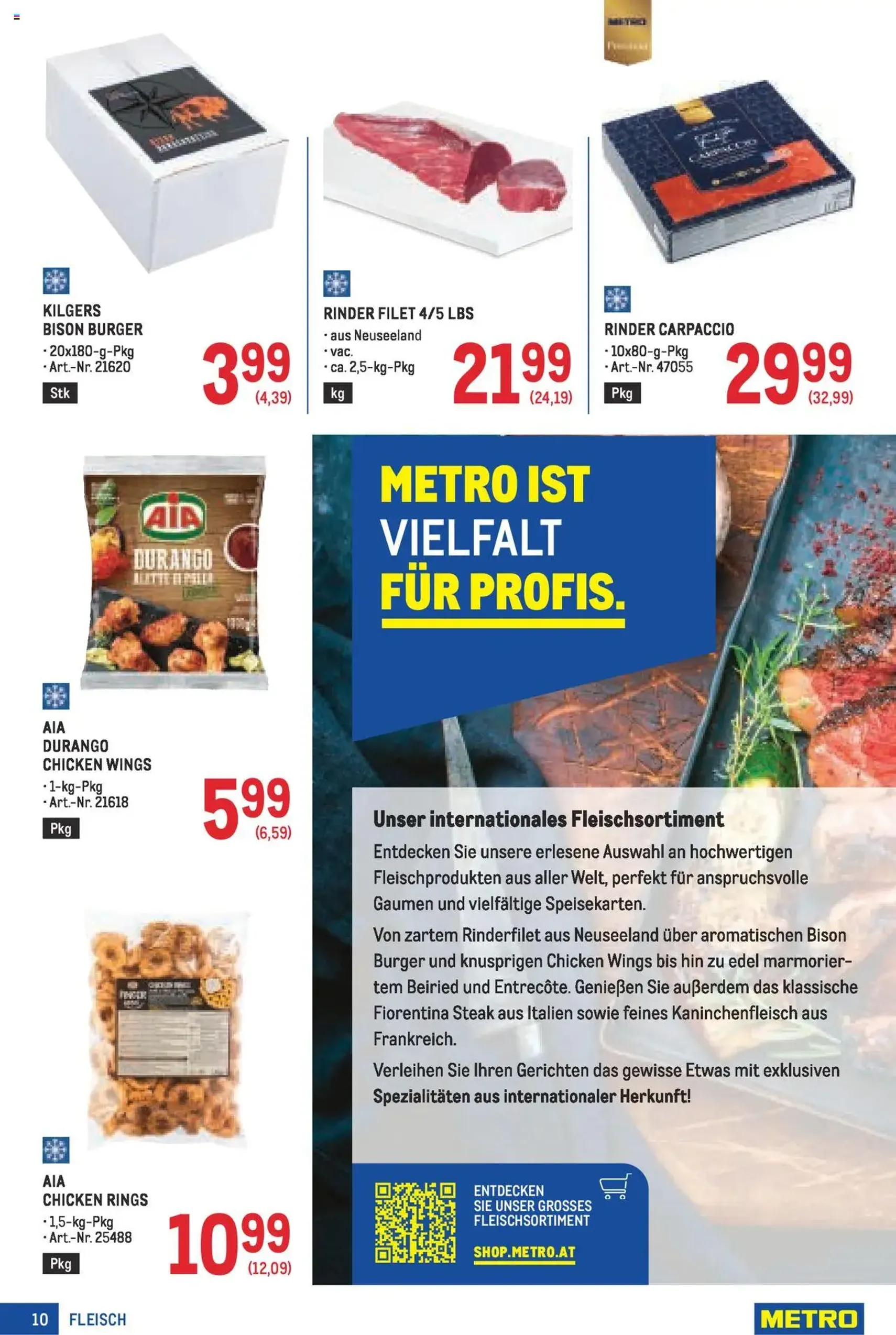 Metro Angebote Profi - Gültiger Prospekt ab 07.08.2025, Seite 10 von insgesamt 64 Metro Angebote Profi - Gültiger Prospekt ab 07.08.2025, Seite 10 von insgesamt 64