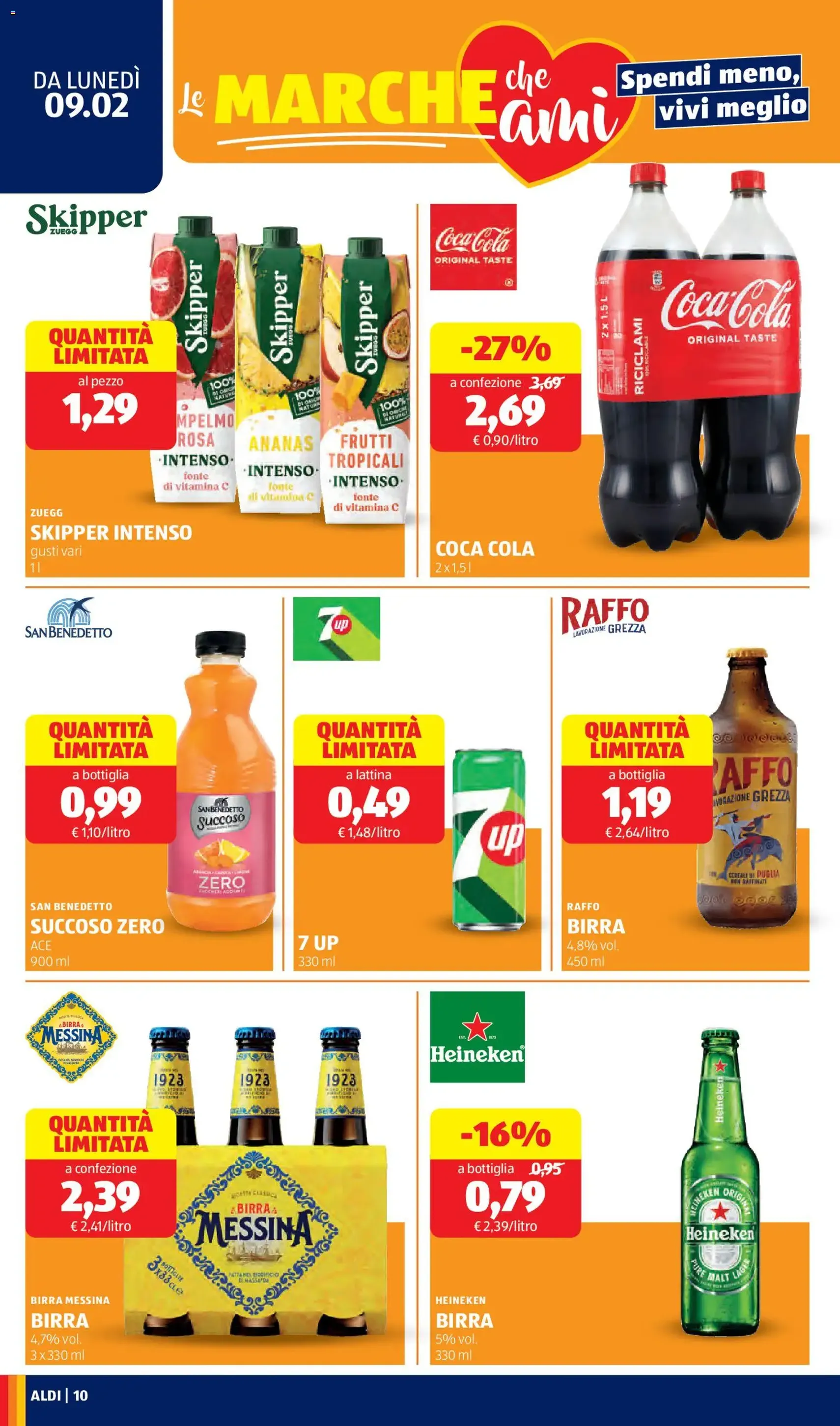 Volantino Aldi - volantino valido dal 09/02/2026 pagina 10 di 32