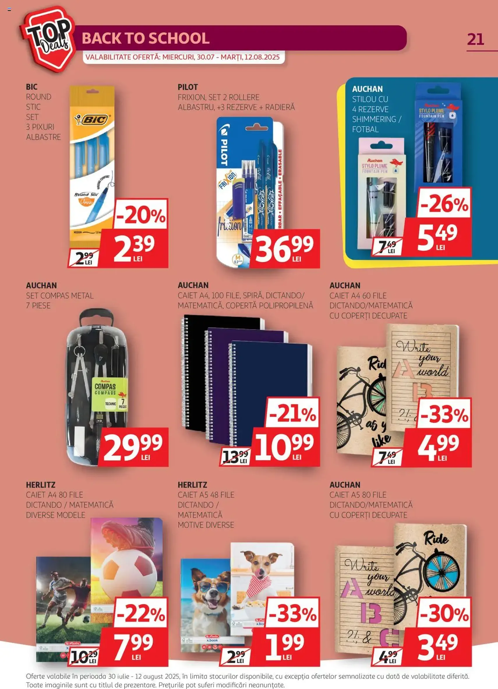 Catalog Auchan - cataloage valabile începând cu 30.07.2025 pagina 21 din 26 Catalog Auchan - cataloage valabile începând cu 30.07.2025 pagina 21 din 26