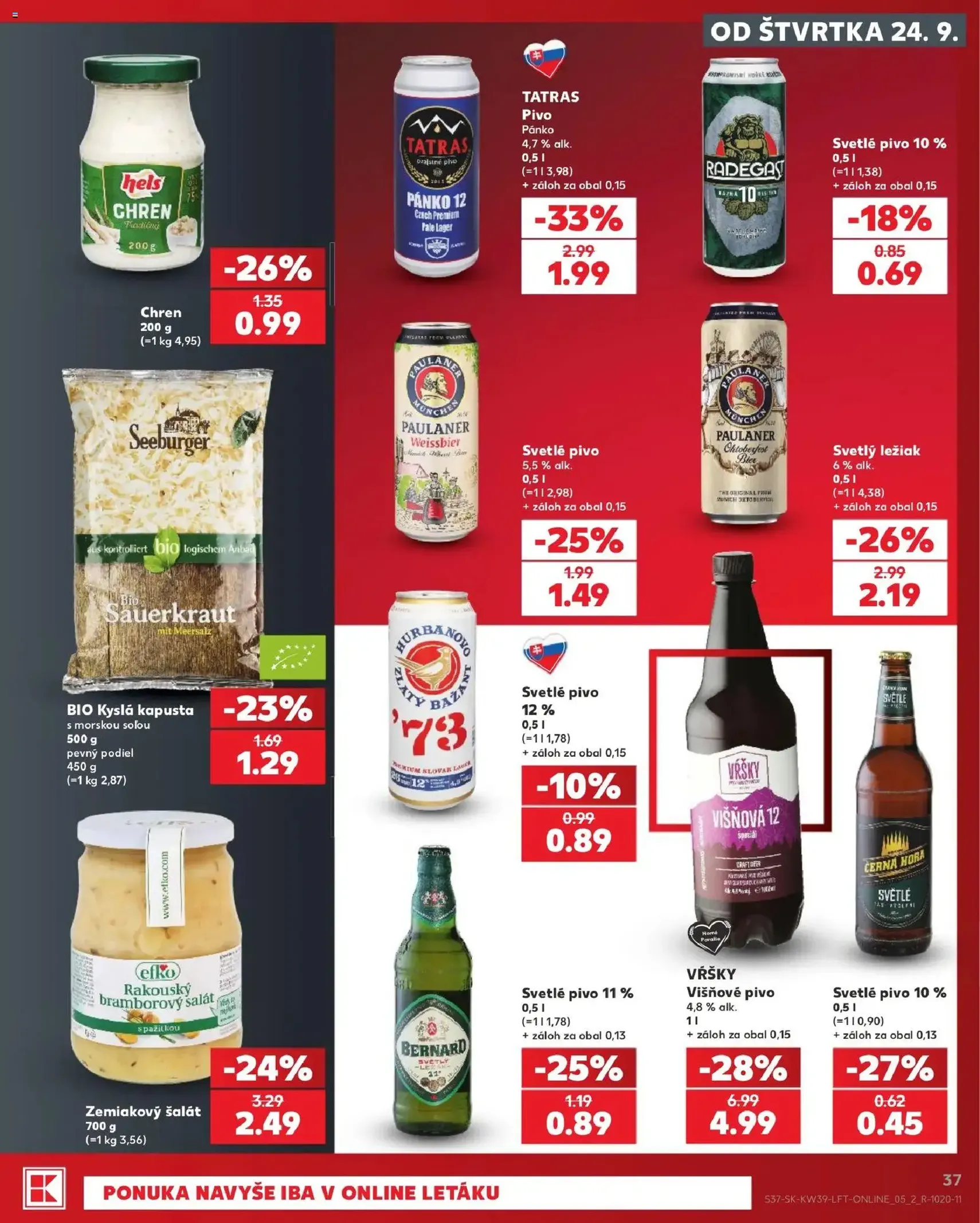 Kaufland leták - platný leták od 24.09.2026 strana 37 z 82