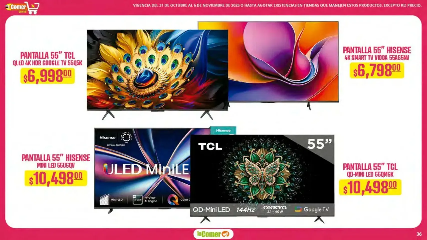 La Comer folleto - folleto válido desde 31/10/2025 página 36 de 46 La Comer folleto - folleto válido desde 31/10/2025 página 36 de 46