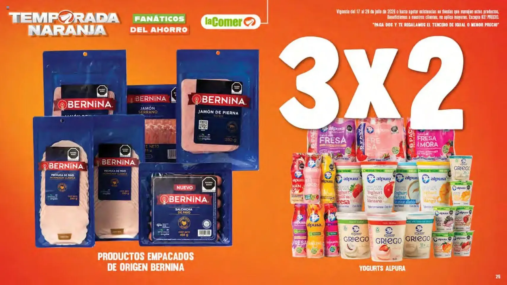 La Comer folleto - folleto válido desde 17/07/2026 página 25 de 40