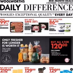 Woolworths Specials - Flyer preview valid from 03/11/2025