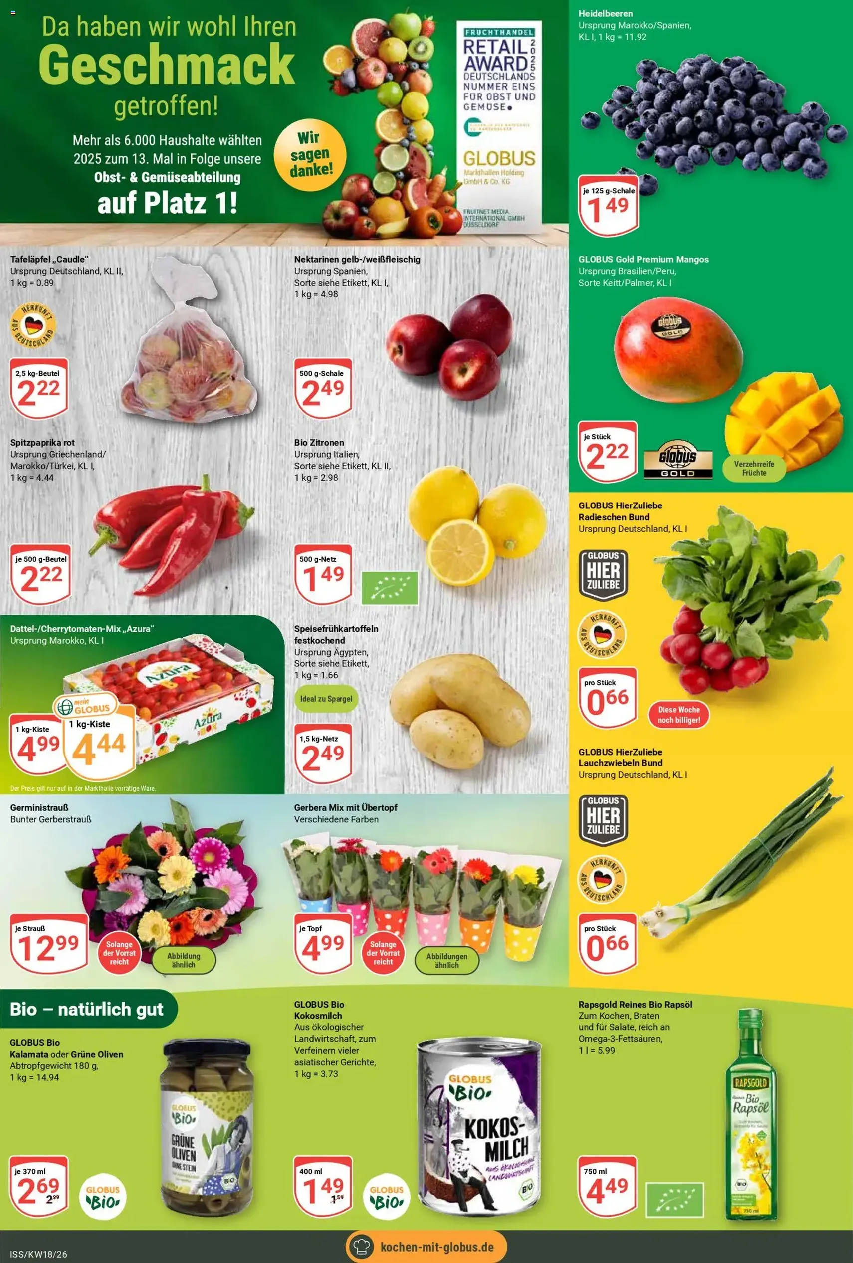 Globus Prospekt - Gültiger Prospekt ab 27.04.2026, Seite 11 von insgesamt 36