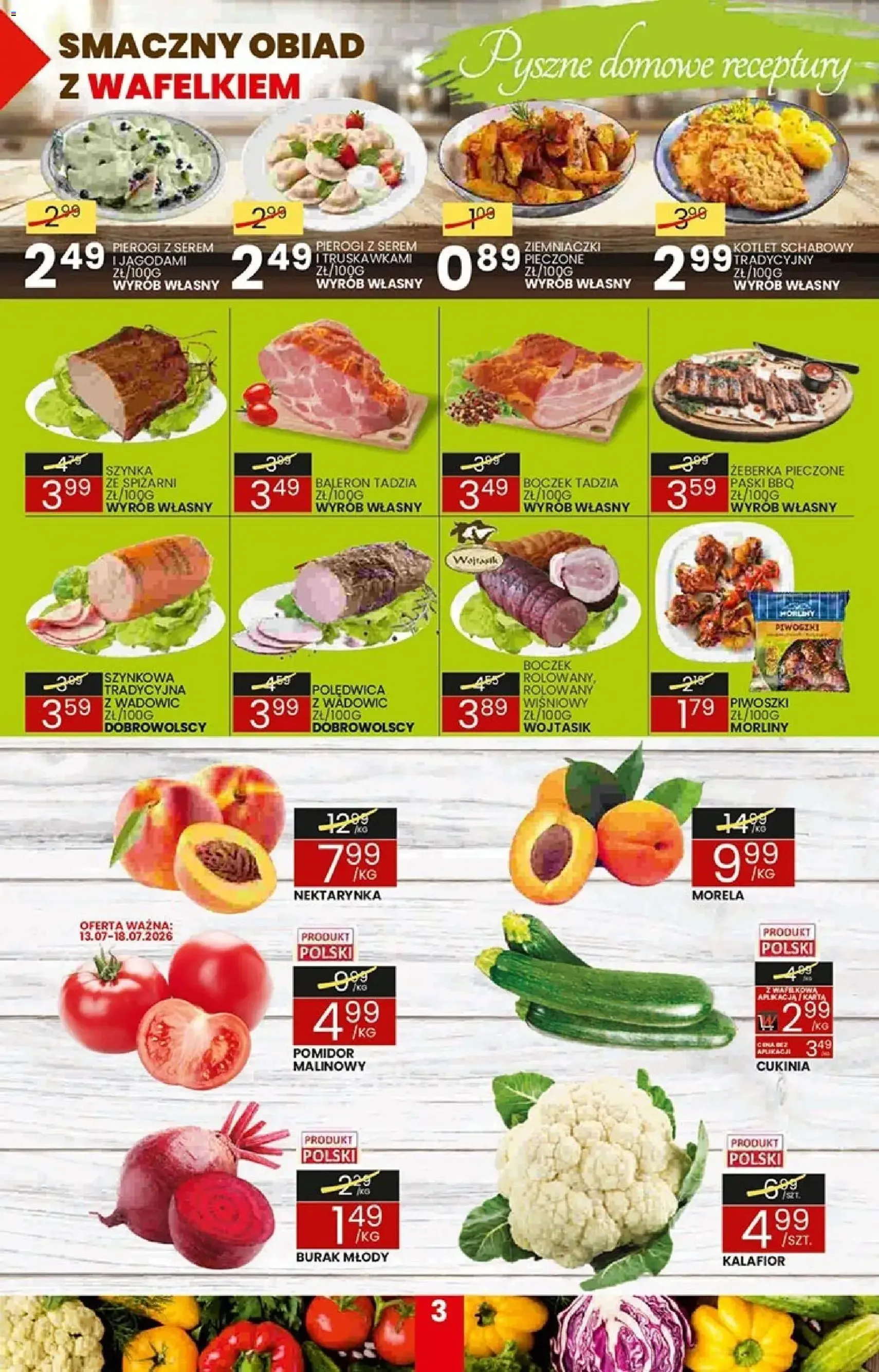 Wafelek gazetka - ważny gazetka od 13.07.2026 strona 3 z 8