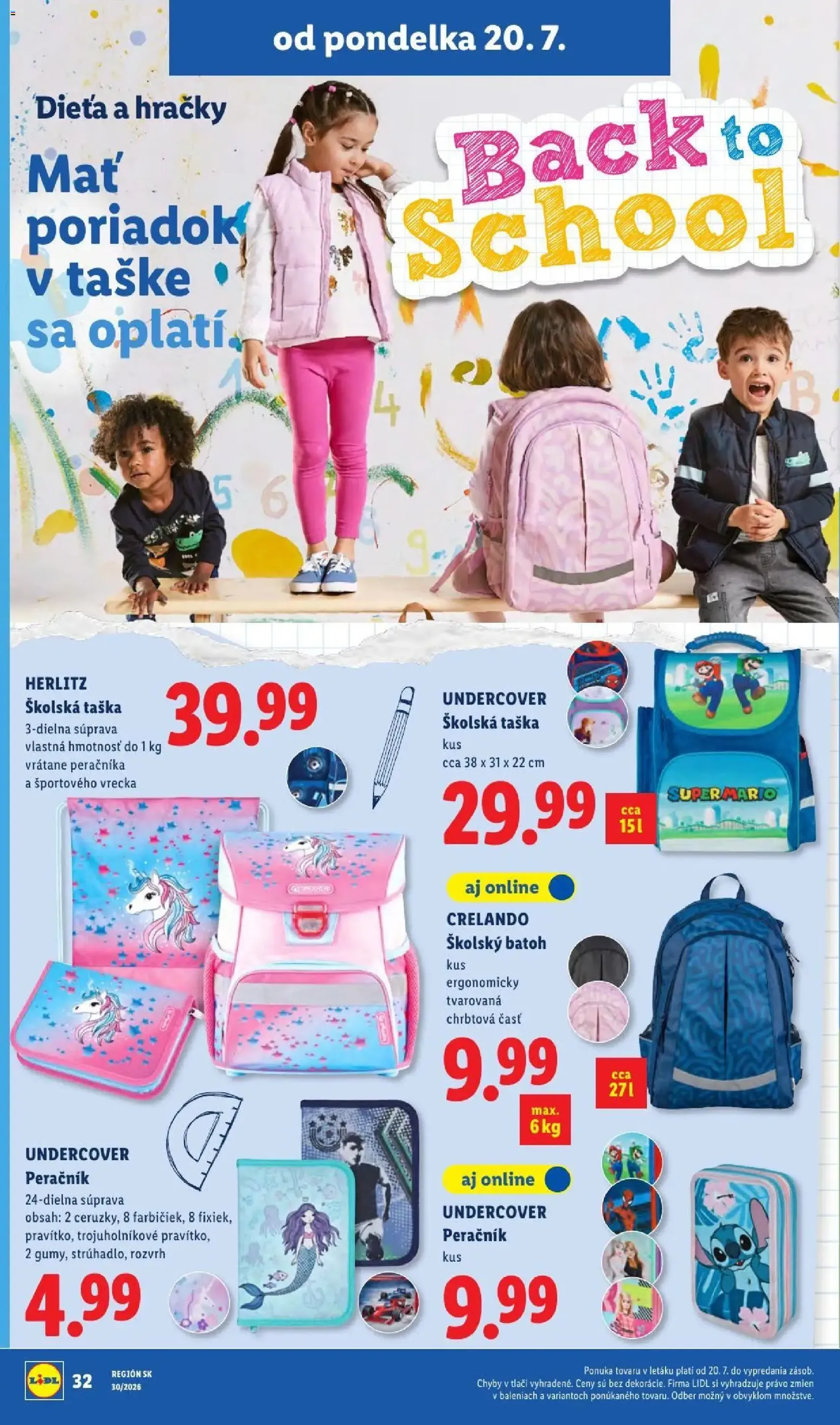 Lidl leták - platný leták od 20.07.2026 strana 54 z 108