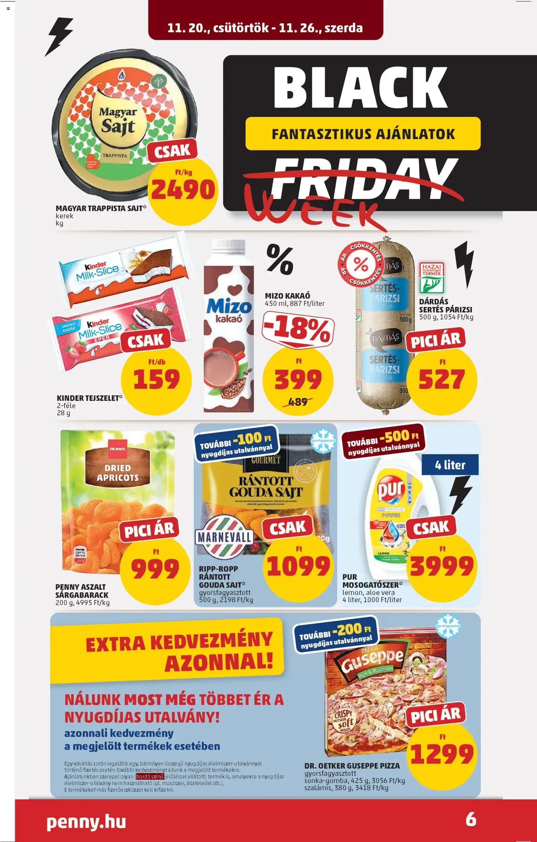 PENNY Black Friday - 2025.11.20. érvényes szórólap 10 oldal 44 oldalból