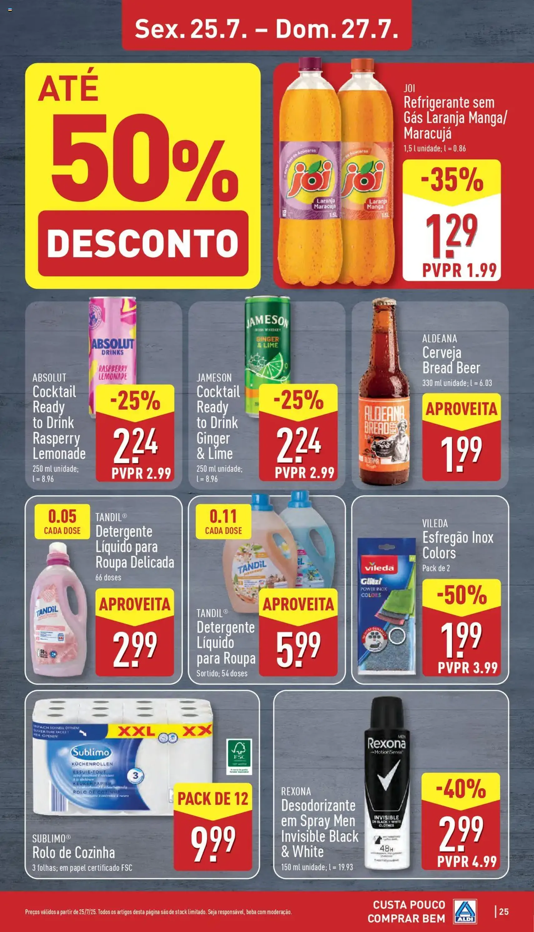 Aldi folheto - folheto válido a partir de 21/07/2025 página 25 de 34 Aldi folheto - folheto válido a partir de 21/07/2025 página 25 de 34