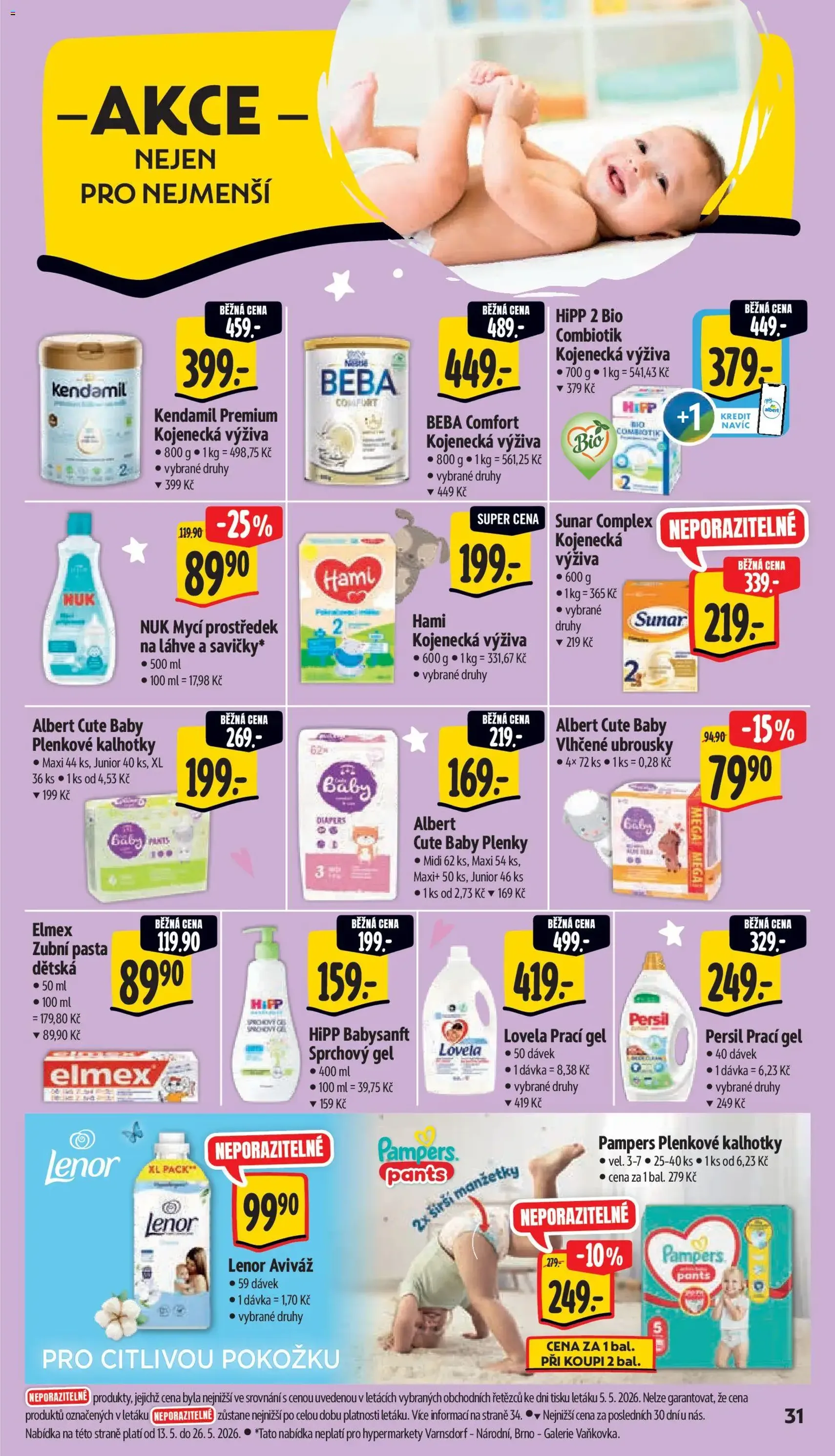 Albert leták - Hypermarket - platný leták od 13.05.2026 strana 39 z 59