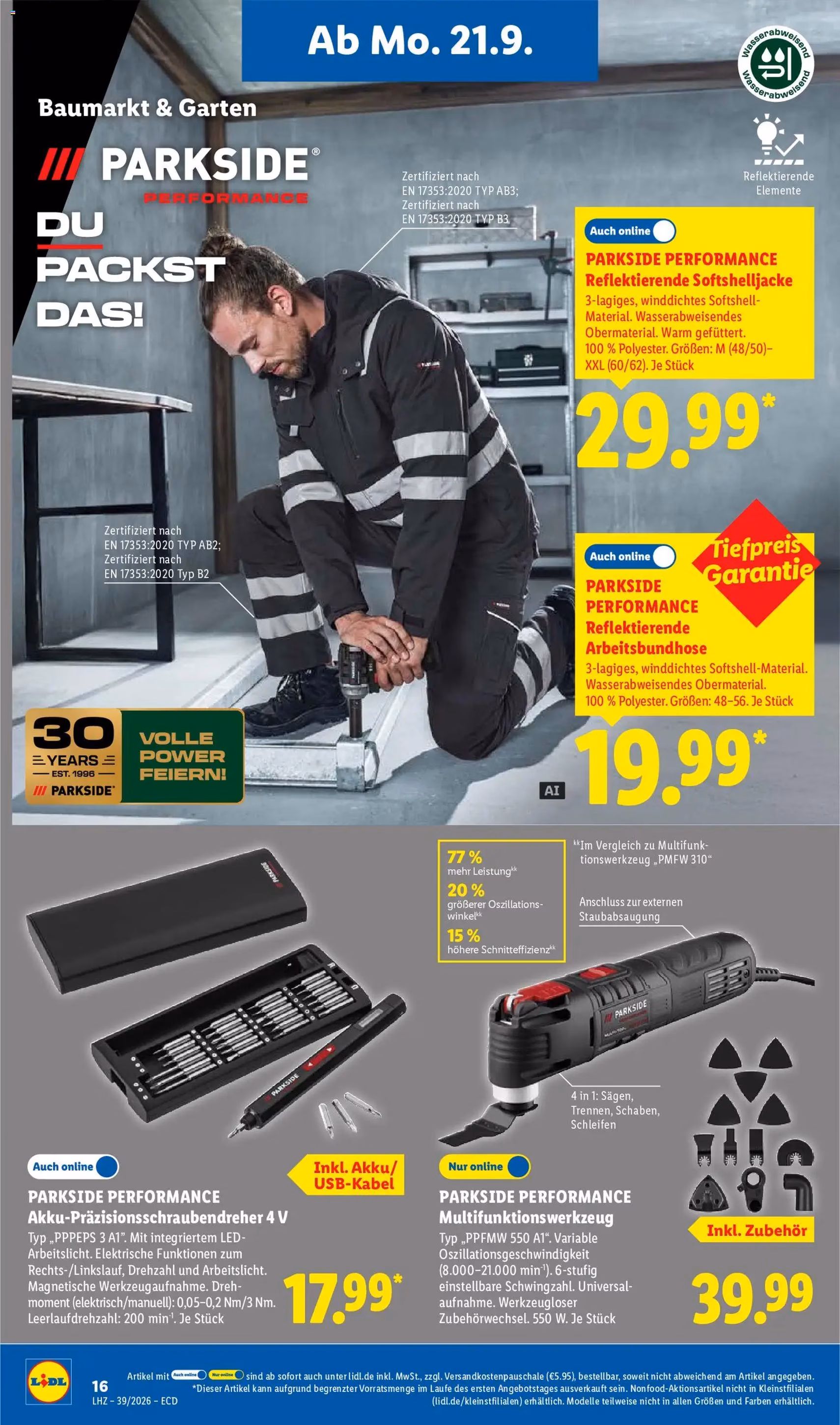 Lidl Prospekt - Gültiger Prospekt ab 21.09.2026, Seite 28 von insgesamt 65