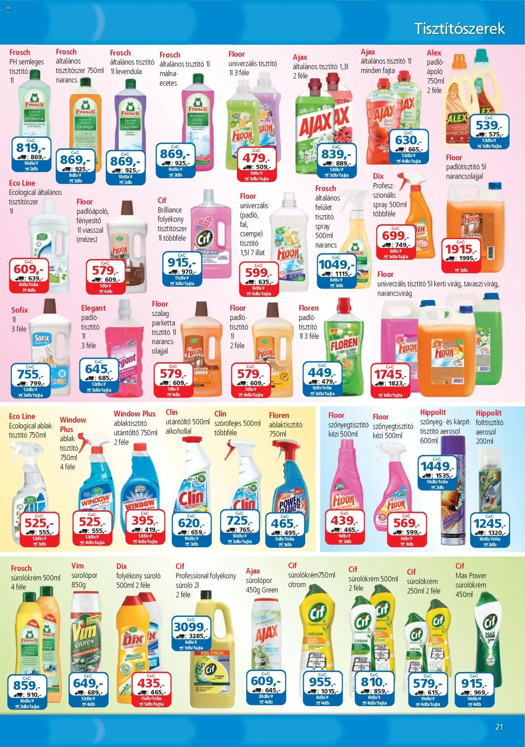 ÁRKLUB Akciós újság - 2025.11.01. érvényes szórólap 21 oldal 32 oldalból