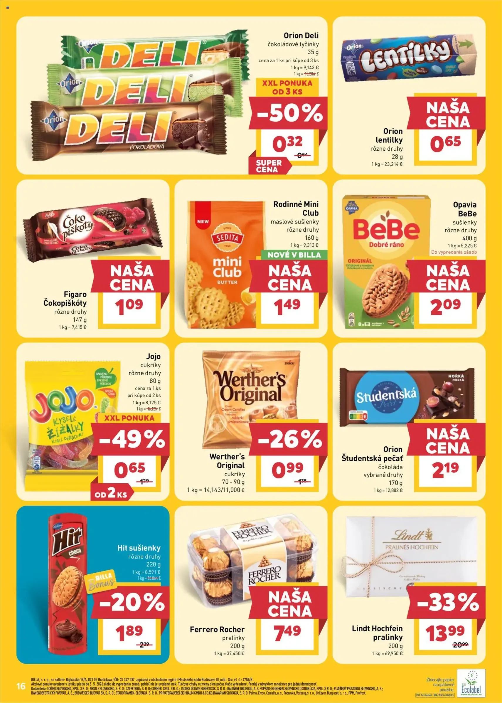 BILLA leták - platný leták od 29.04.2026 strana 18 z 30