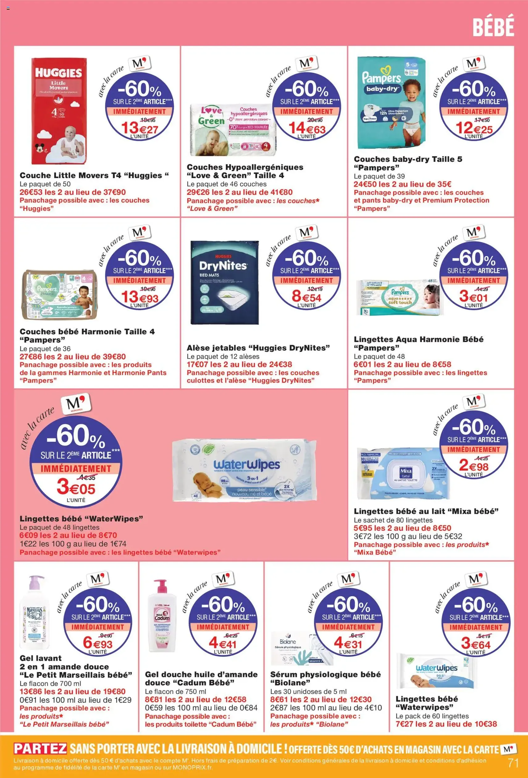Monoprix catalogue - brochure valable à partir du 25/08/2026, page 71 sur 85