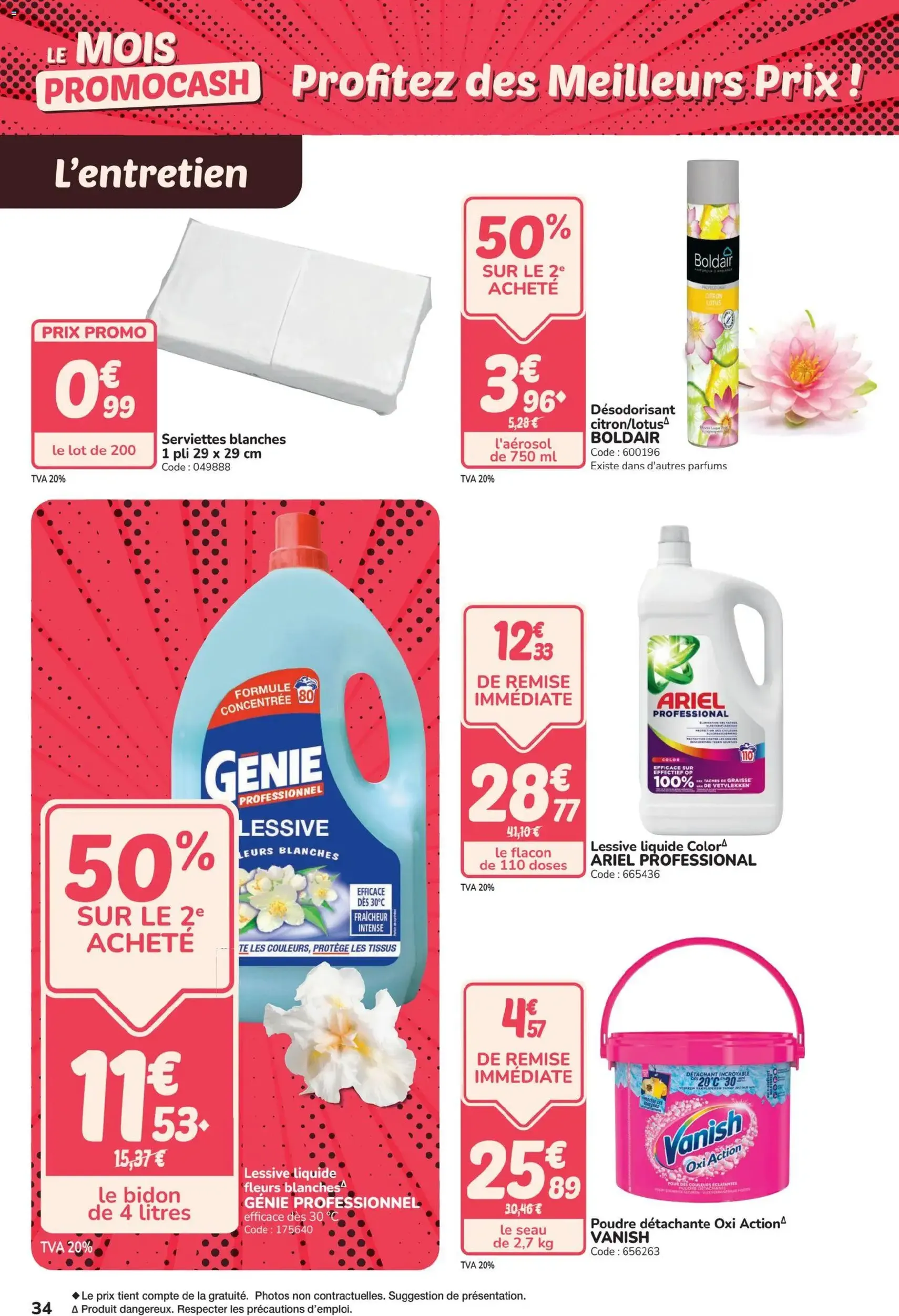 Promocash catalogue - brochure valable à partir du 31/03/2026, page 34 sur 44