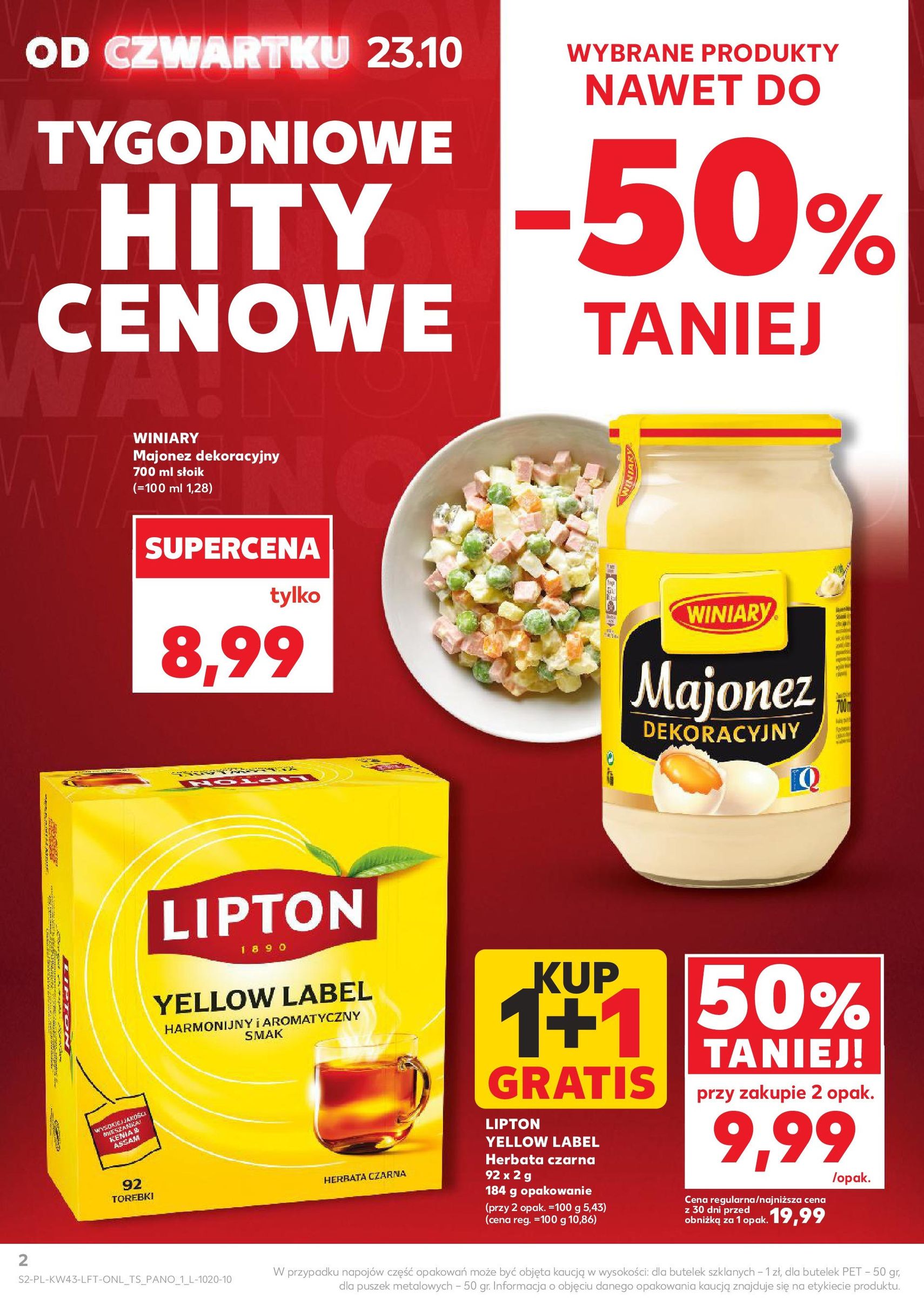 Kaufland gazetka - ważny gazetka od 23.10.2025 strona 2 z 67 Kaufland gazetka - ważny gazetka od 23.10.2025 strona 2 z 67