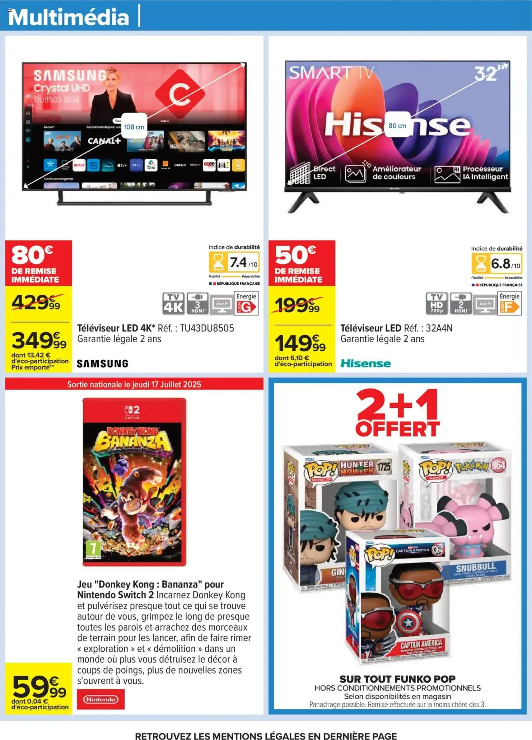 Carrefour catalogue semaine 29 - brochure valable à partir du 15/07/2025, page 83 sur 95