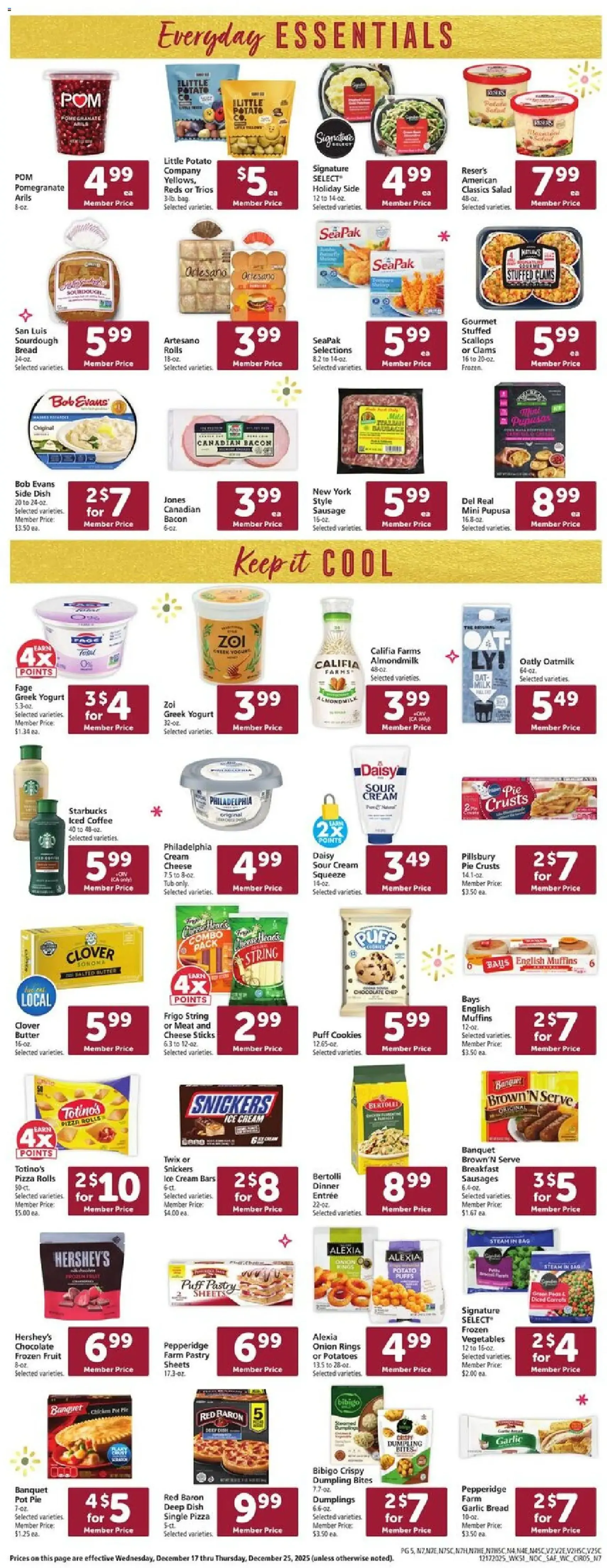 Safeway Weekly Ad - valid flyer from 12/17/2025, page 7 of 14