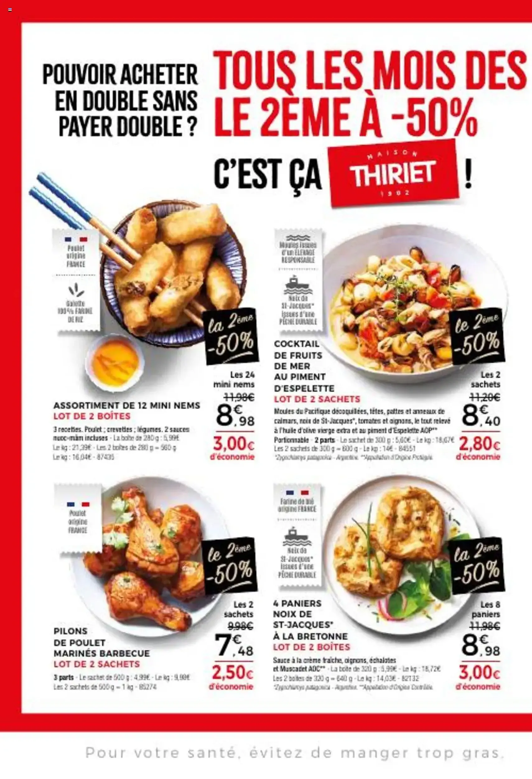Thiriet catalogue - brochure valable à partir du 28/07/2025, page 2 sur 16 Thiriet catalogue - brochure valable à partir du 28/07/2025, page 2 sur 16