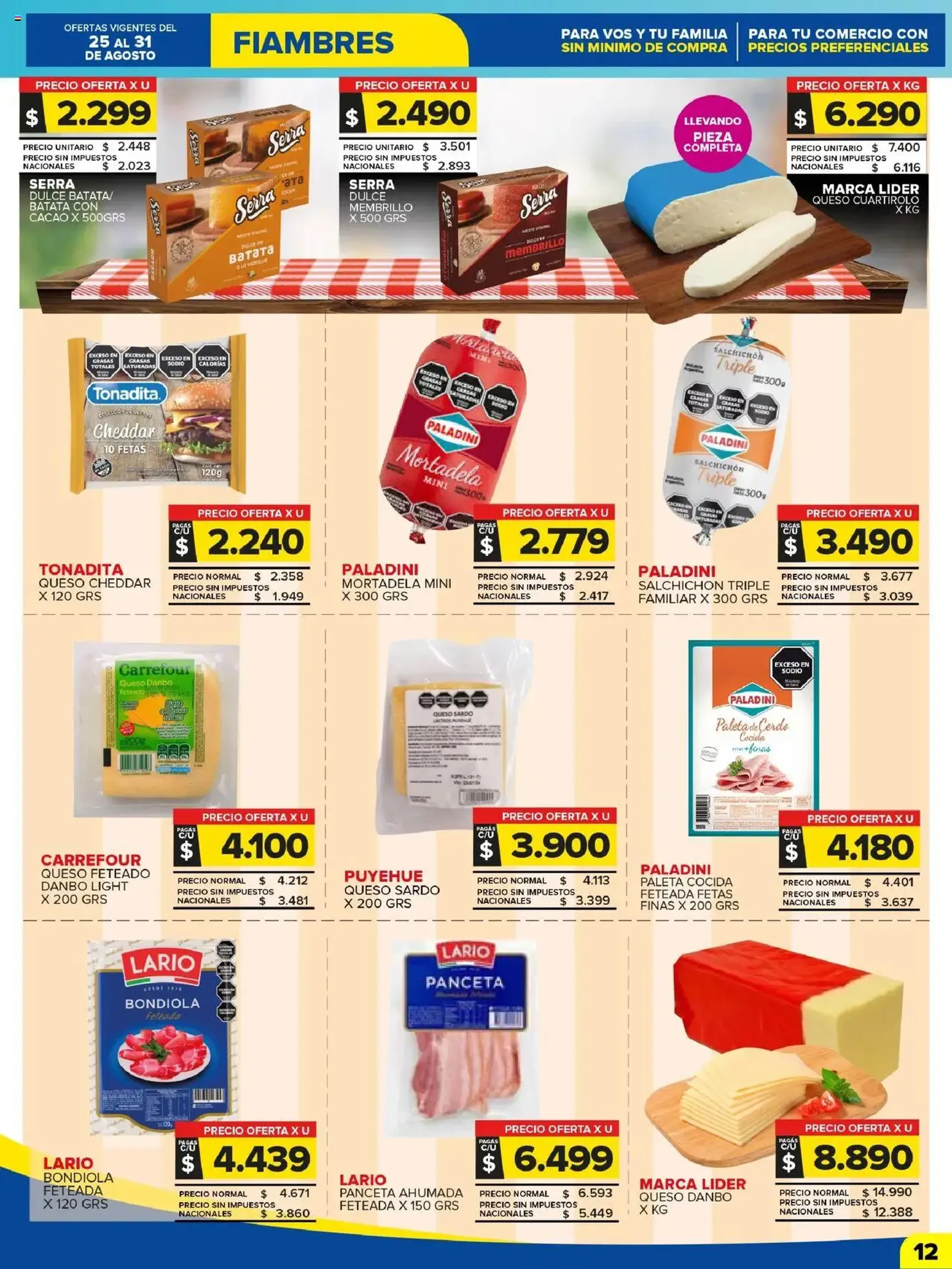 Carrefour Maxi catálogo - folleto válido desde 25/08/2025 página 12 de 25 Carrefour Maxi catálogo - folleto válido desde 25/08/2025 página 12 de 25