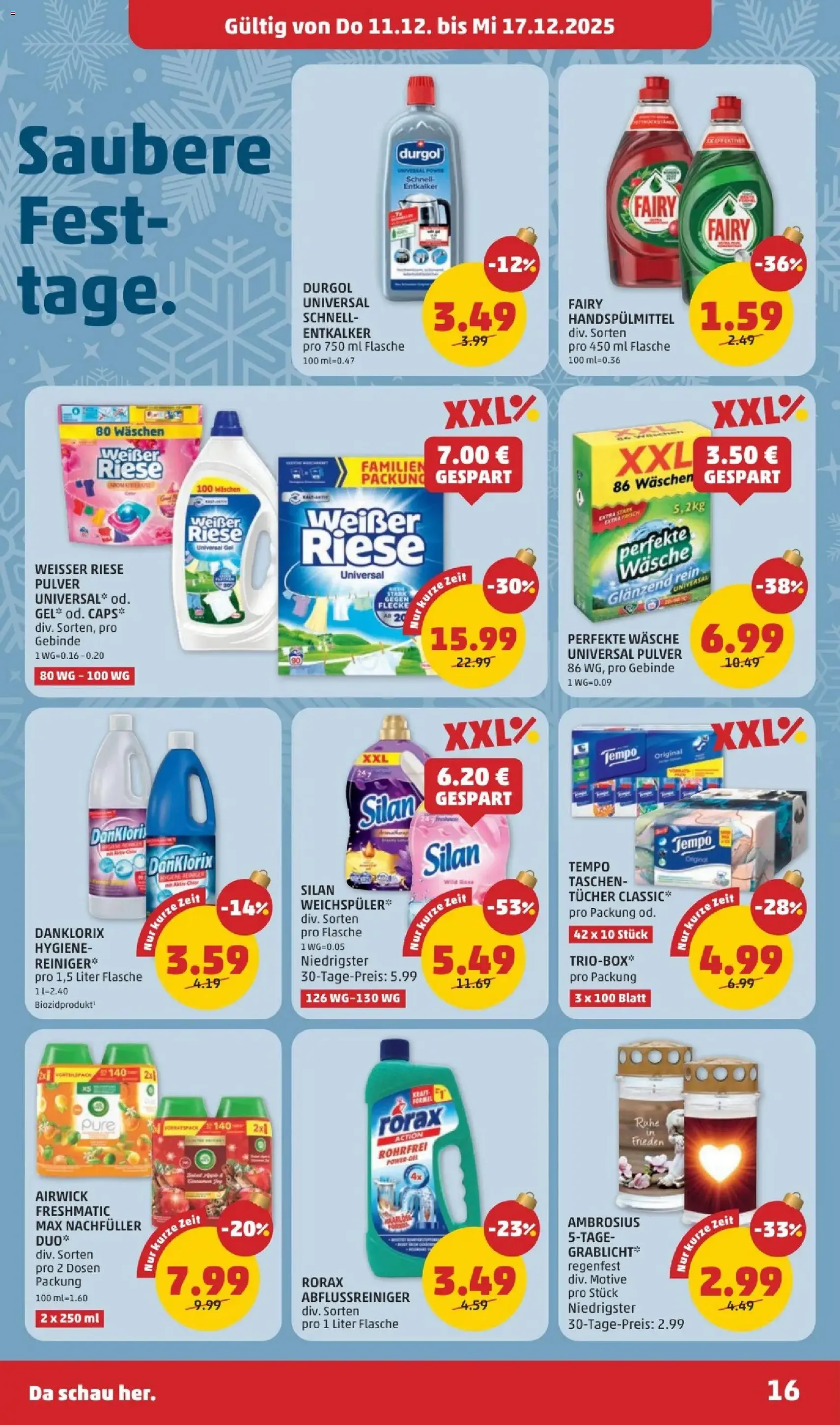 Penny Markt Flugblatt - Gültiger Prospekt ab 11.12.2025, Seite 16 von insgesamt 28