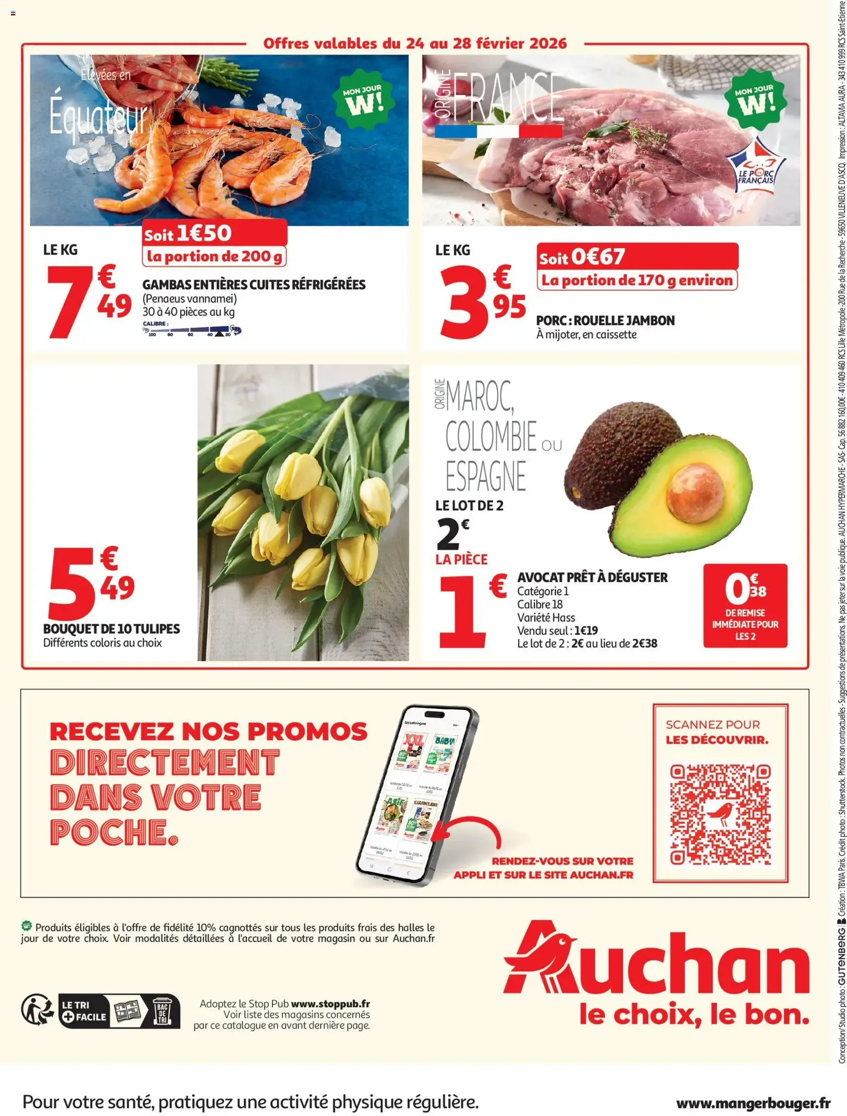 Auchan prospectus - brochure valable à partir du 24/02/2026, page 56 sur 57