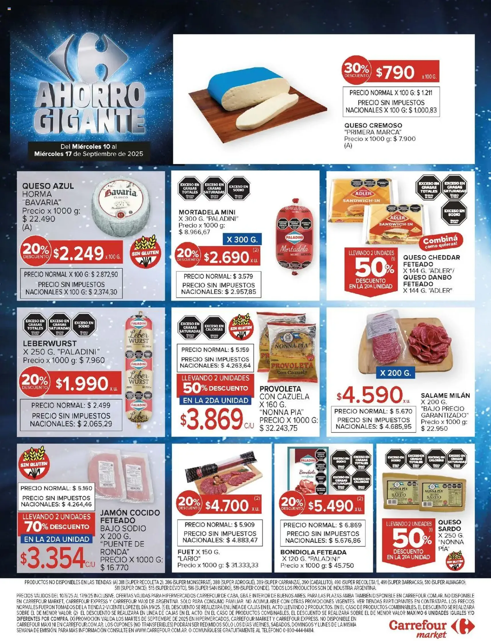Carrefour Market catálogo - folleto válido desde 10/09/2025 página 16 de 22 Carrefour Market catálogo - folleto válido desde 10/09/2025 página 16 de 22
