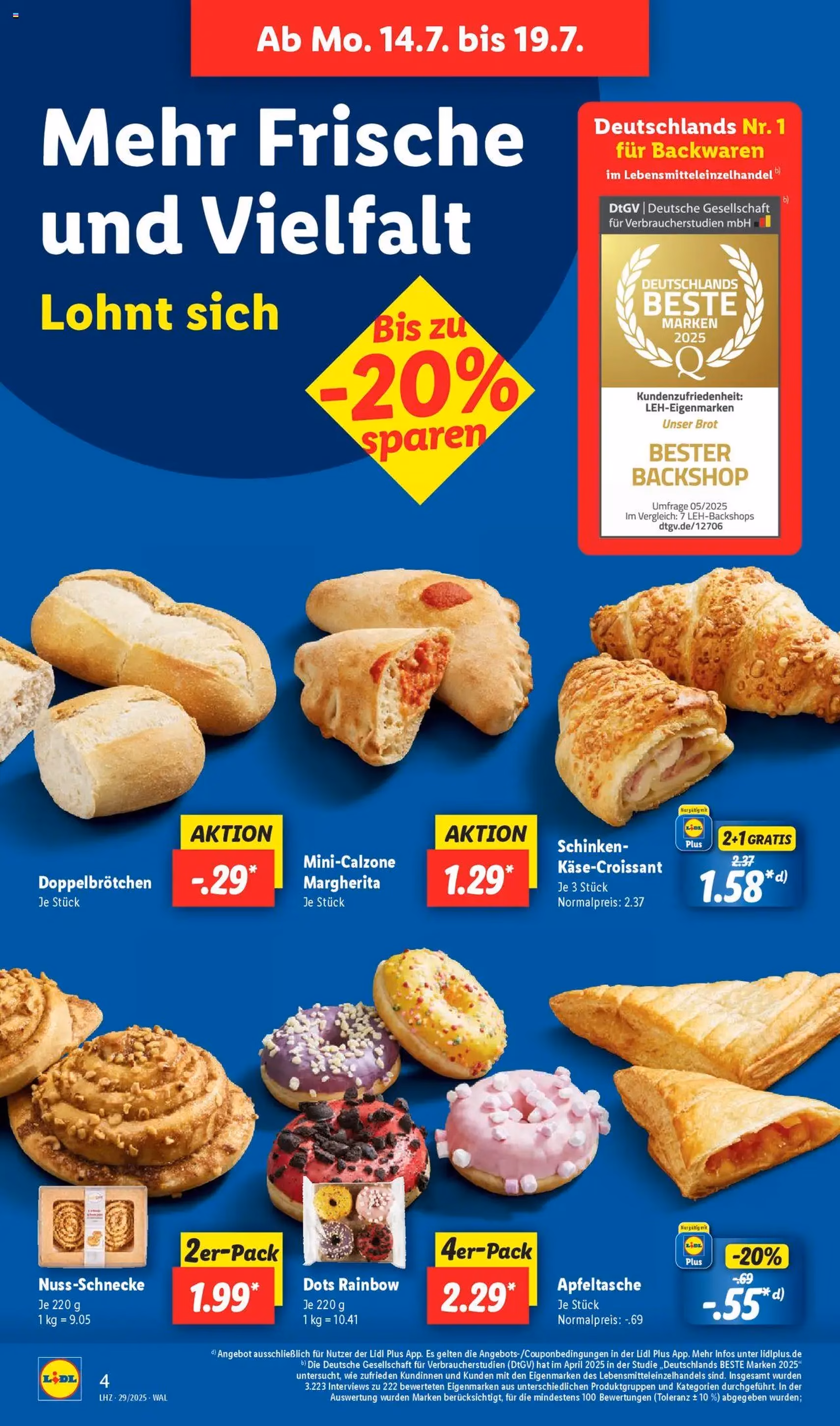 Lidl Prospekt - Gültiger Prospekt ab 14.07.2025, Seite 6 von insgesamt 65