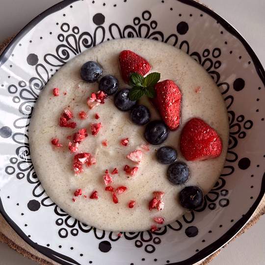 Anteprima ricetta Semolino di farro con ricotta