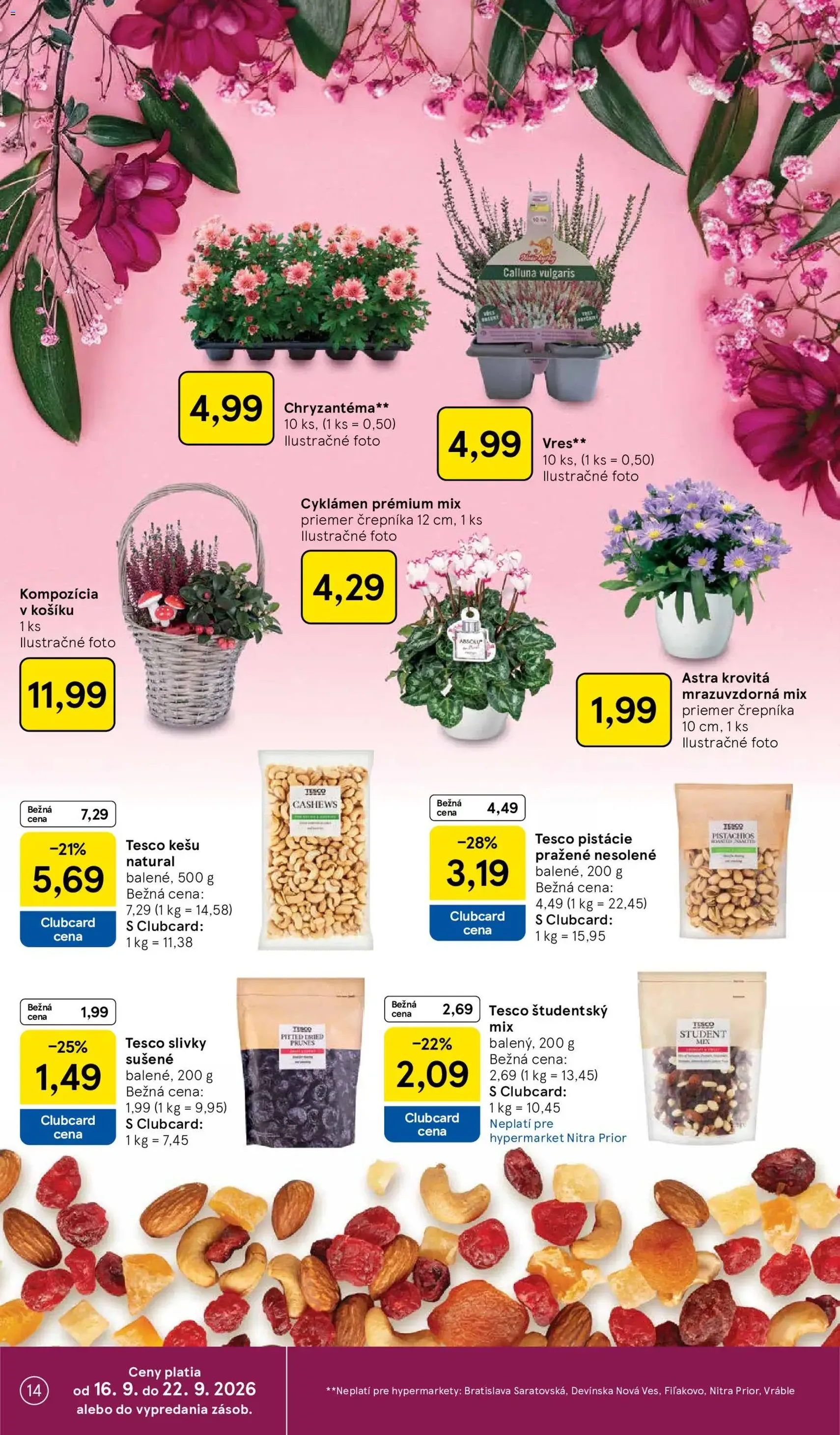 Tesco Hypermarket - leták - platný leták od 16.09.2026 strana 14 z 42