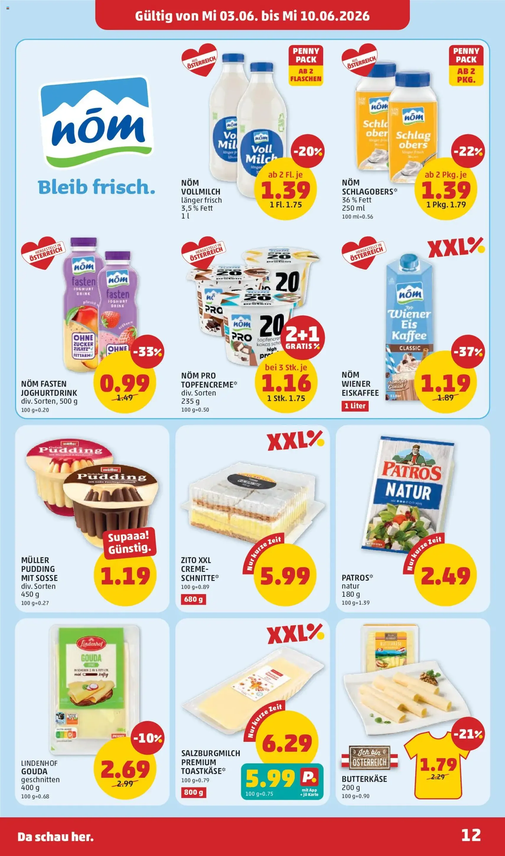 Penny Markt - Flugblatt - Gültiger Prospekt ab 03.06.2026, Seite 12 von insgesamt 32