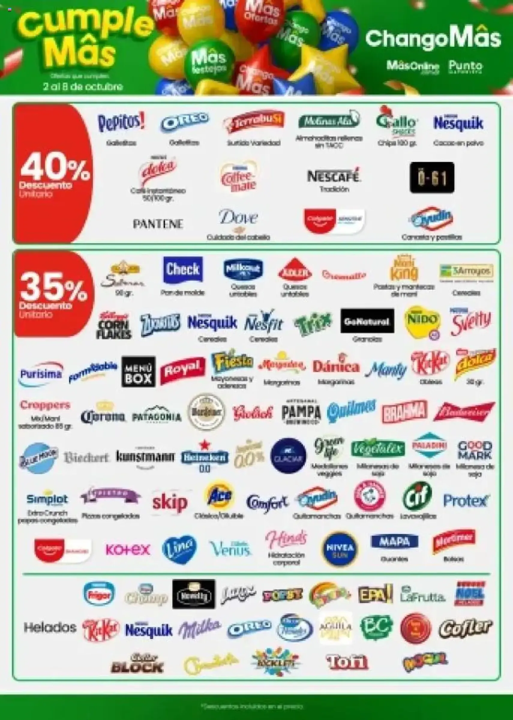 Changomas ofertas - folleto válido desde 02/10/2025 página 2 de 17