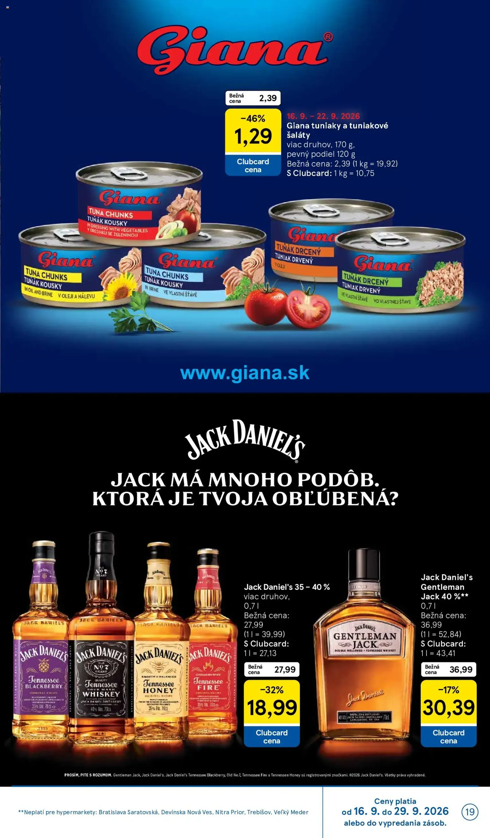 Tesco Hypermarket - leták - platný leták od 16.09.2026 strana 19 z 42