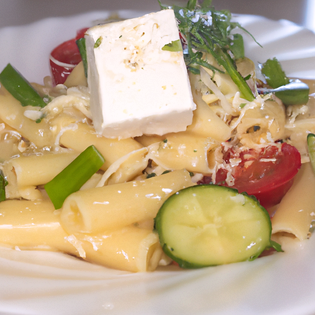 Recipe preview TikTok Feta Pasta with Tomatoes
