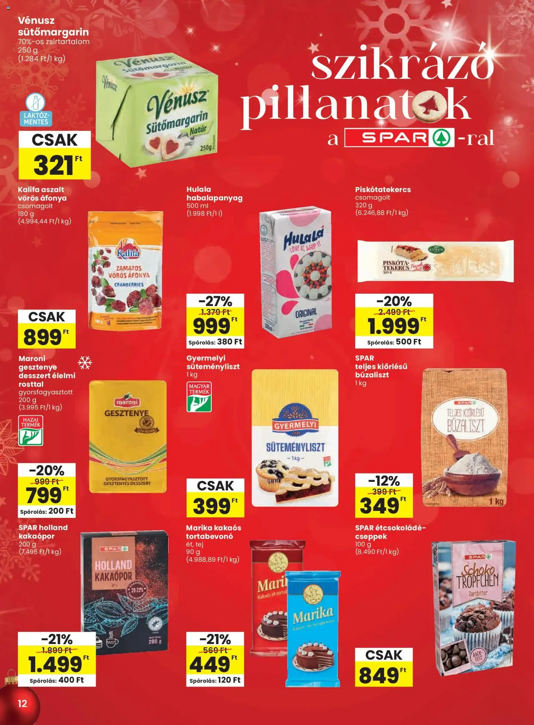 Spar Akciós újság - 2025.11.27. érvényes szórólap 12 oldal 24 oldalból