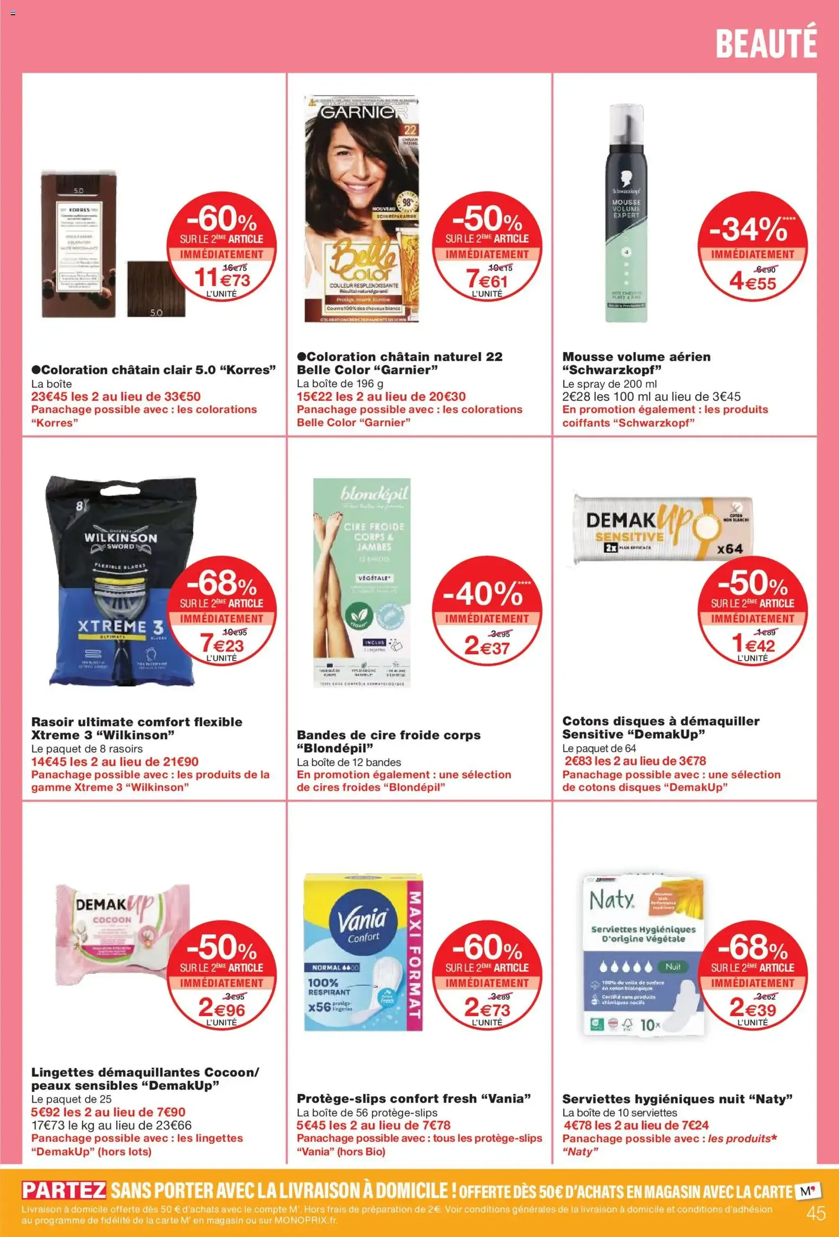 Monoprix catalogue - brochure valable à partir du 20/01/2026, page 45 sur 52