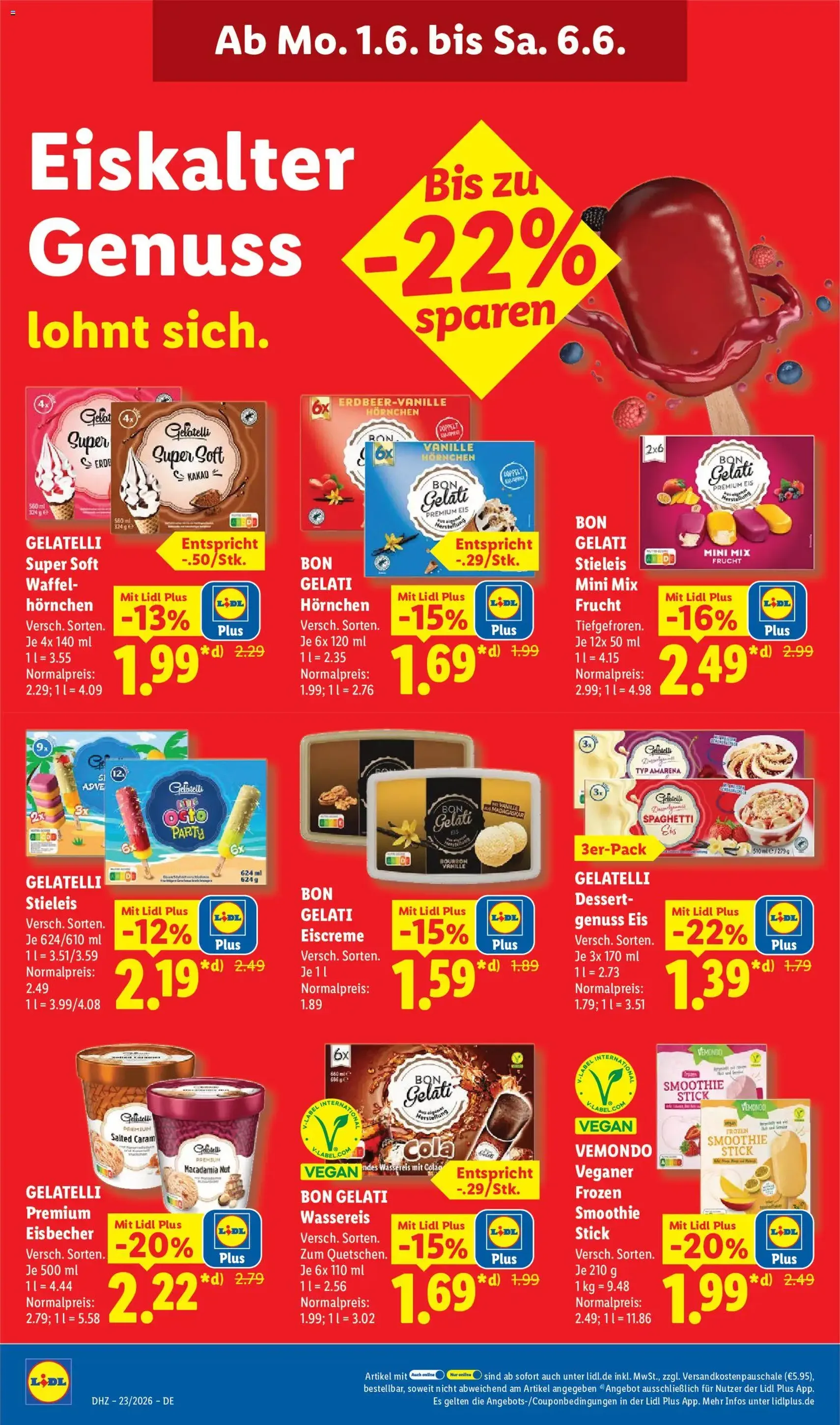 Lidl Prospekt - Gültiger Prospekt ab 01.06.2026, Seite 26 von insgesamt 71