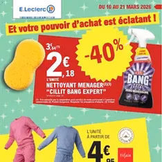 E.Leclerc catalogue semaine 11 - Prévisualisation du catalogue valable à partir du 10/03/2026