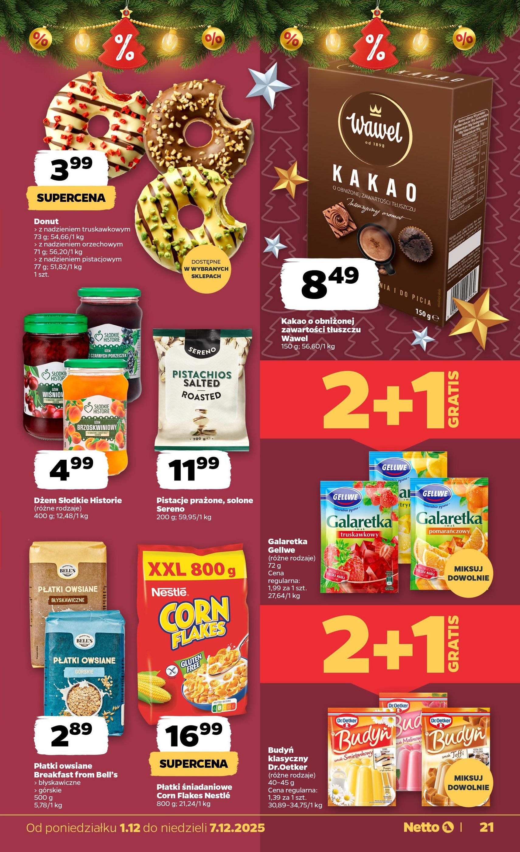 Netto gazetka - Spożywcza - ważny gazetka od 01.12.2025 strona 21 z 38