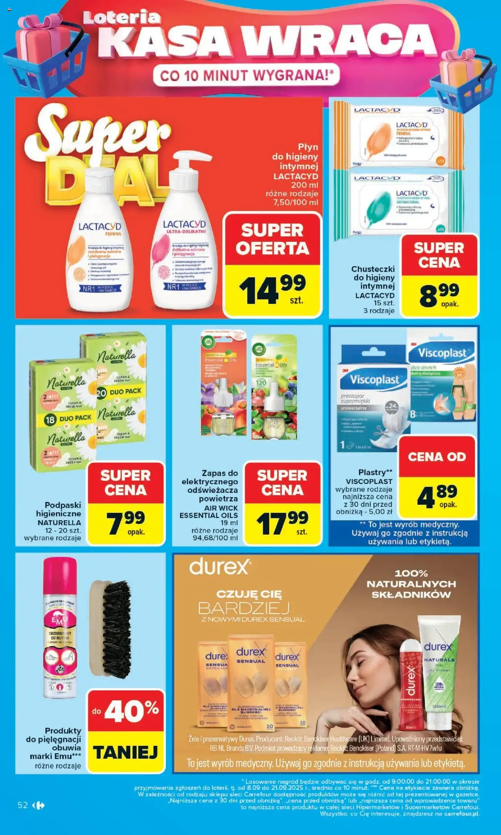 Carrefour Gazetka - ważny gazetka od 08.09.2025 strona 52 z 62 Carrefour Gazetka - ważny gazetka od 08.09.2025 strona 52 z 62