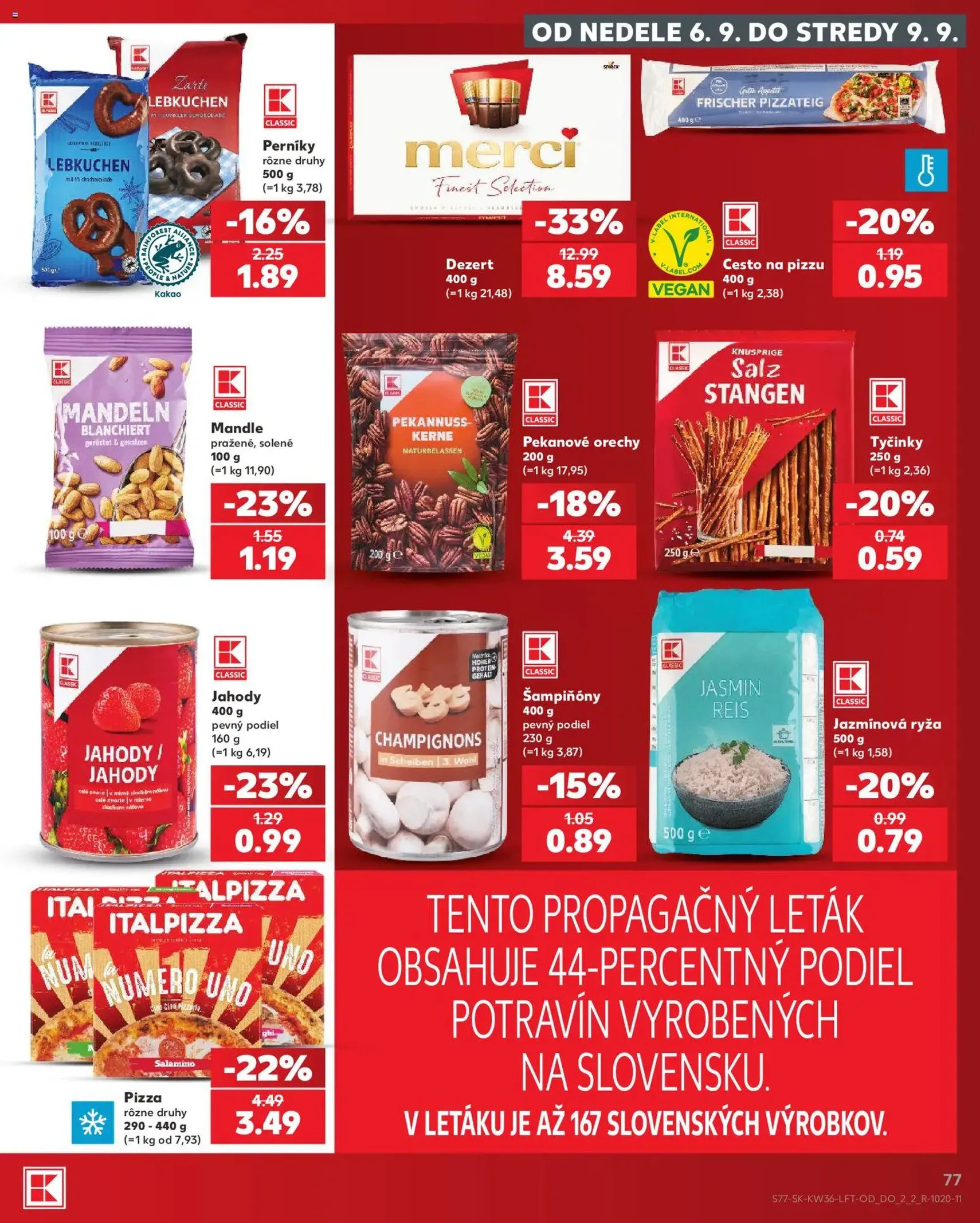 Kaufland leták - platný leták od 03.09.2026 strana 77 z 80