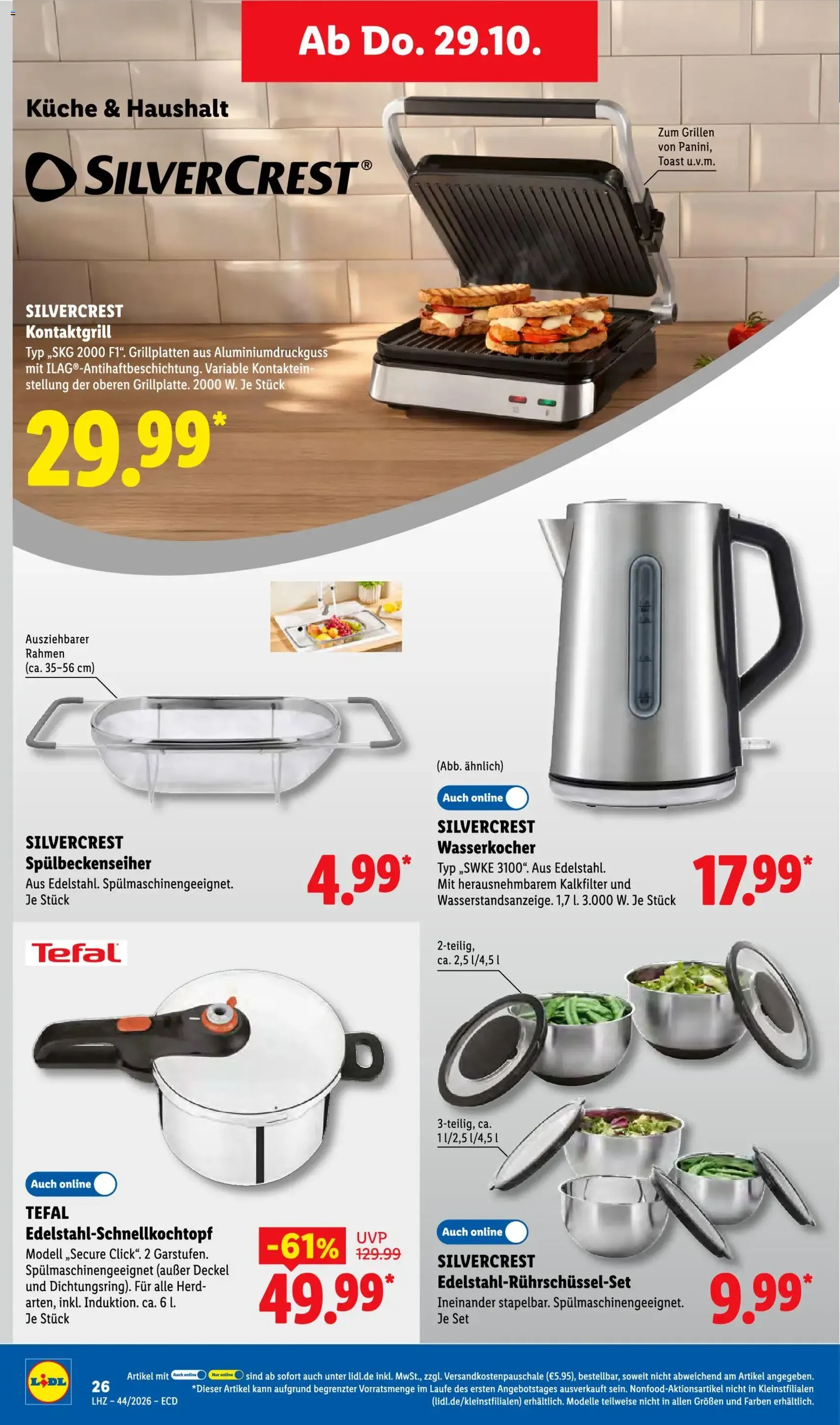 Lidl Prospekt - Gültiger Prospekt ab 26.10.2026, Seite 46 von insgesamt 72