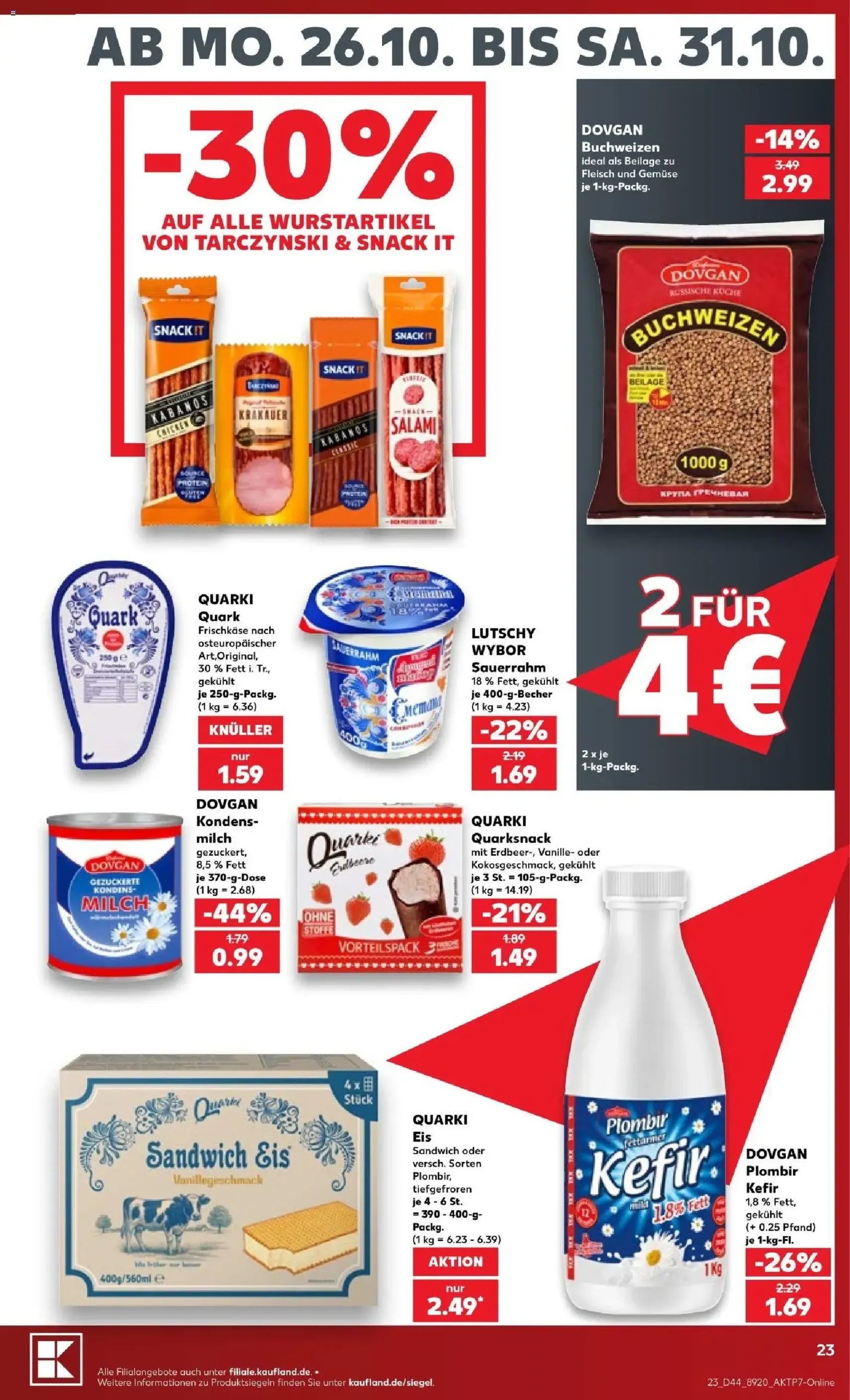 Kaufland Prospekt - Gültiger Prospekt ab 26.10.2026, Seite 23 von insgesamt 76